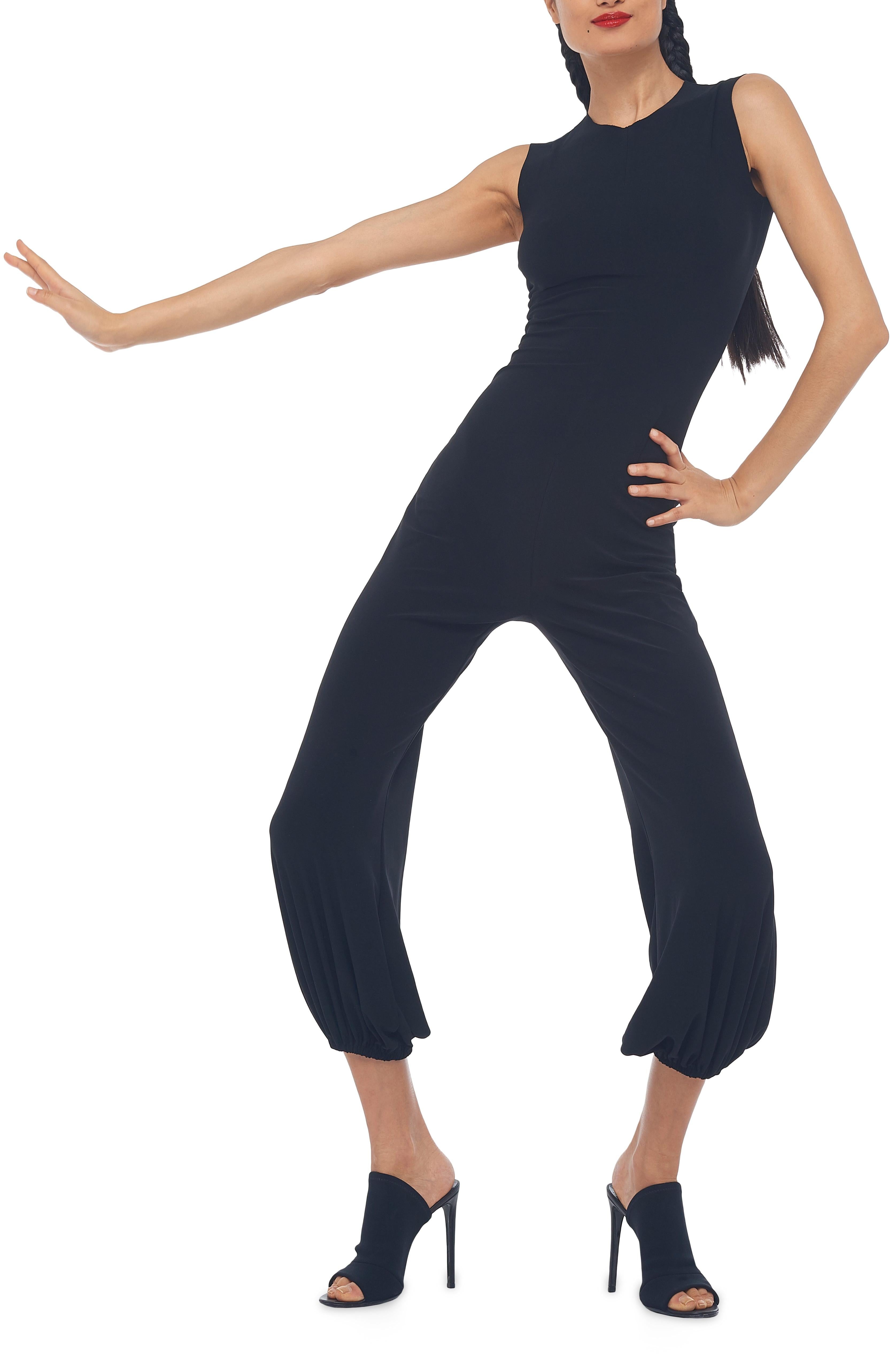 SLEEVELESS JOG JUMPSUIT