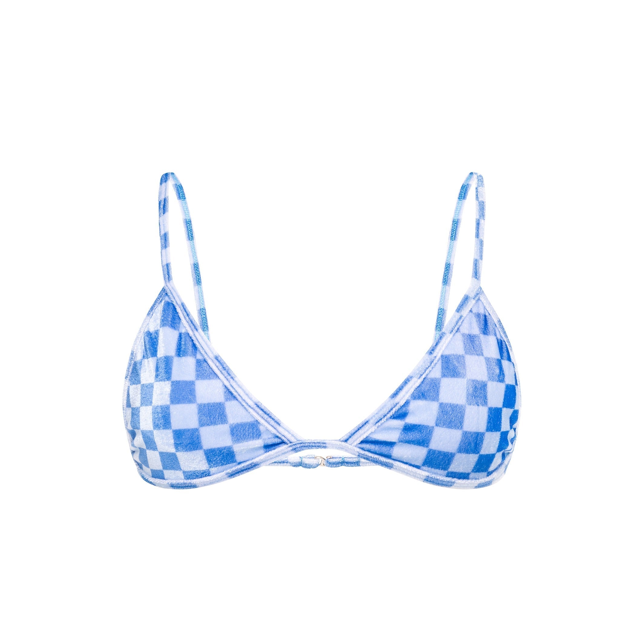 Bomba bikini top - blue riviera peach - peixoto