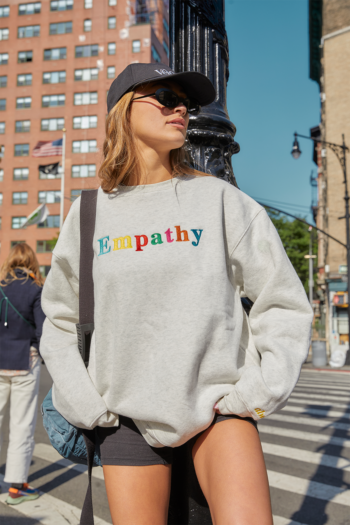 Empathy Always Grey Crewneck