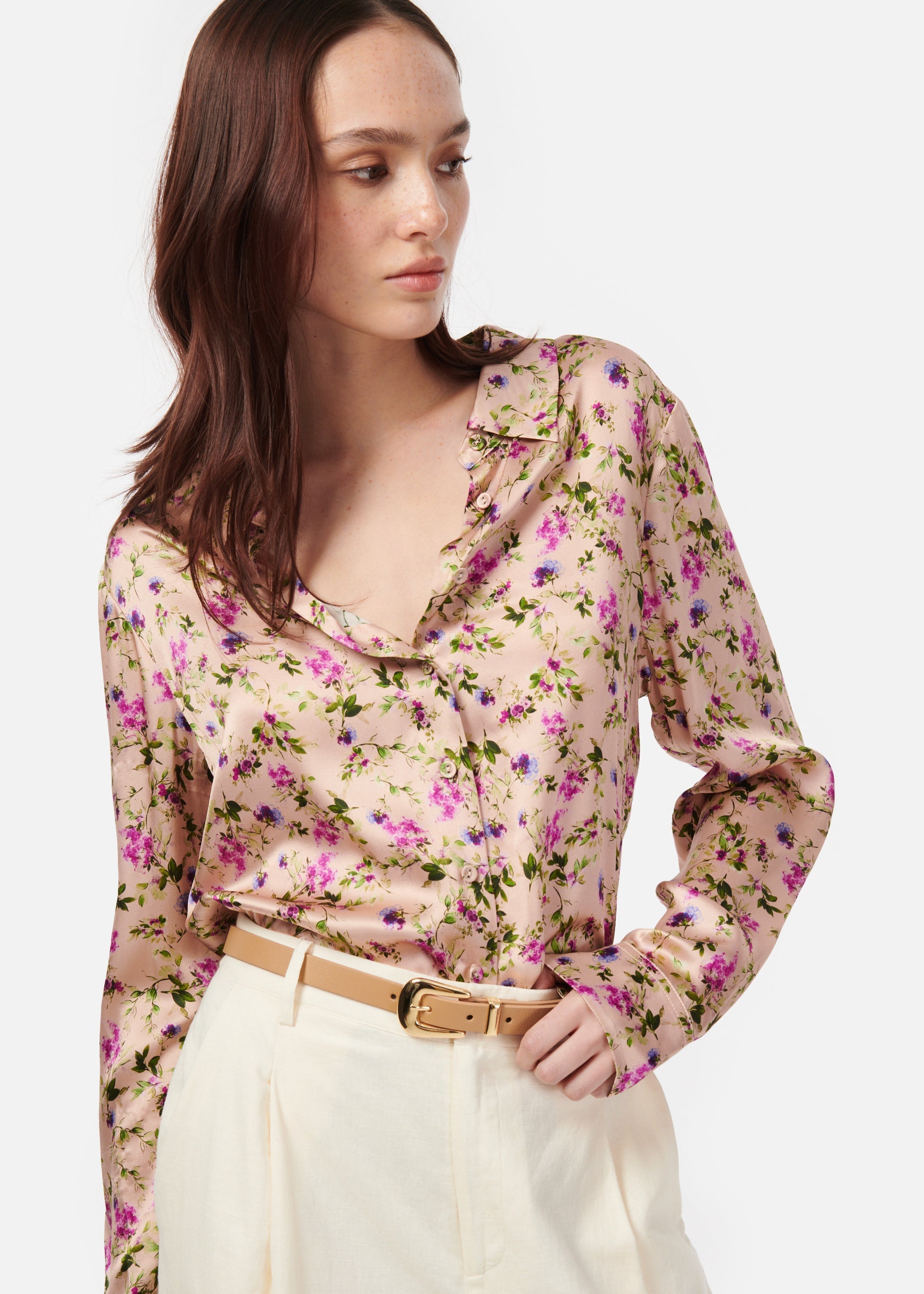 Crosby Blouse Spring Geranium