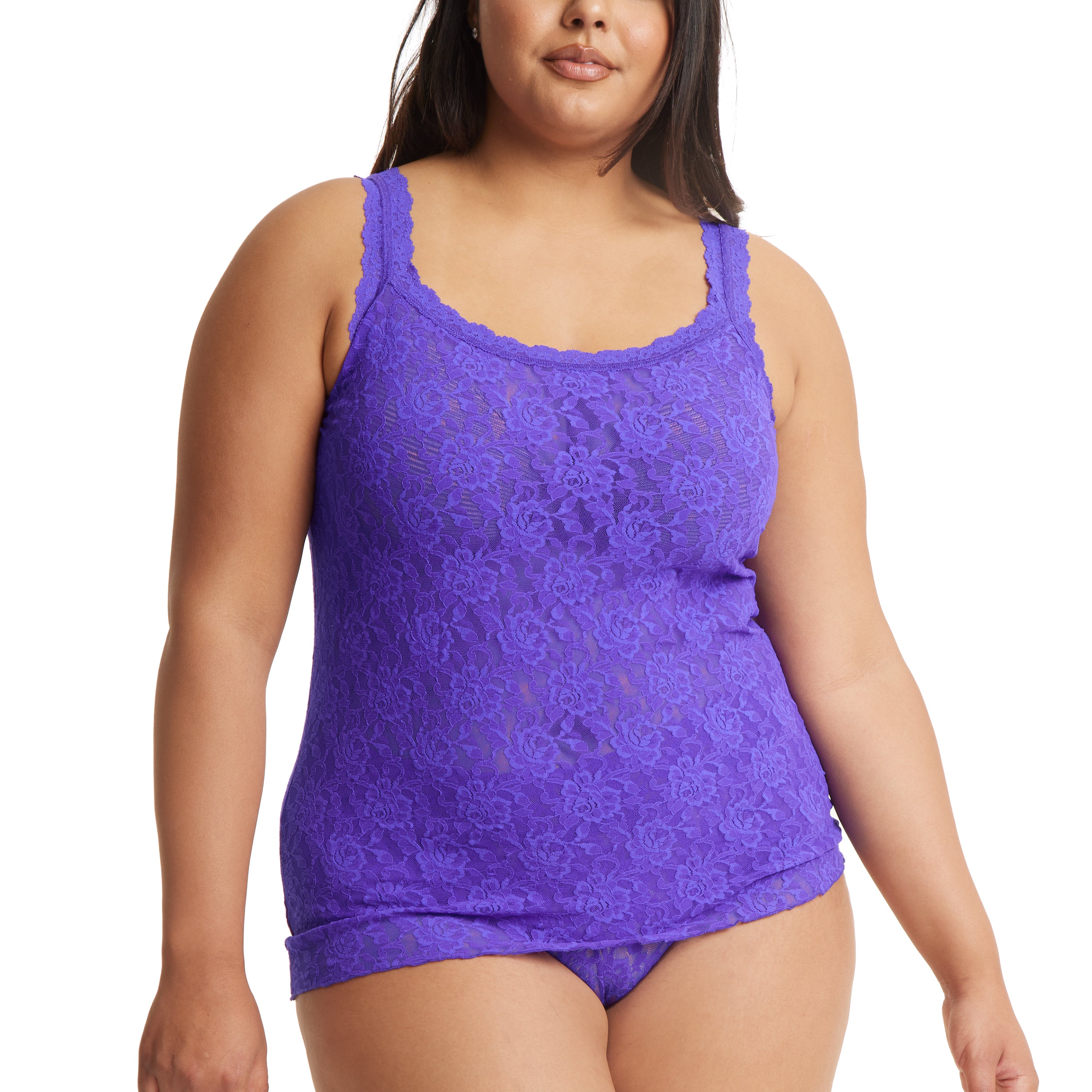 Plus Size Sig Lace Unlined Camisole