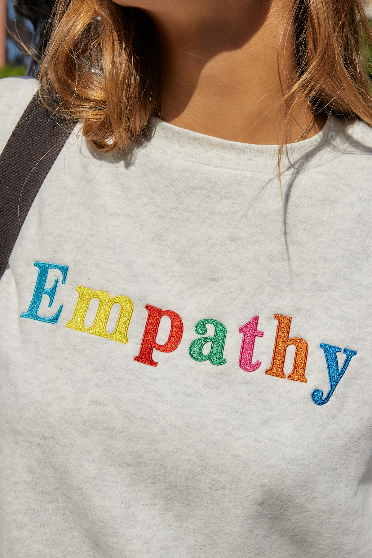 Empathy Always Grey Crewneck