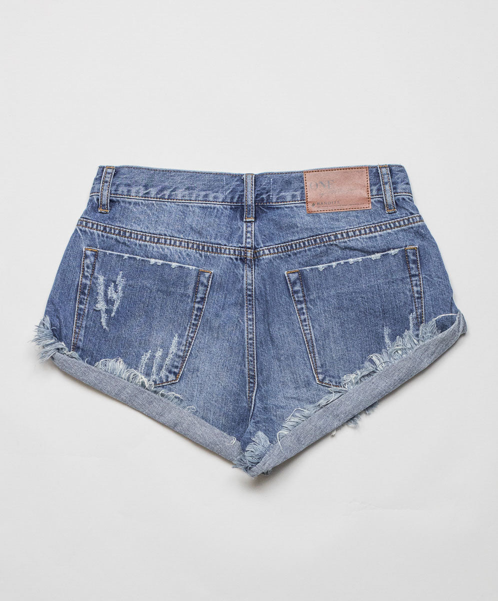 Bandits Low Waist Denim Shorts - Archived Pacifica