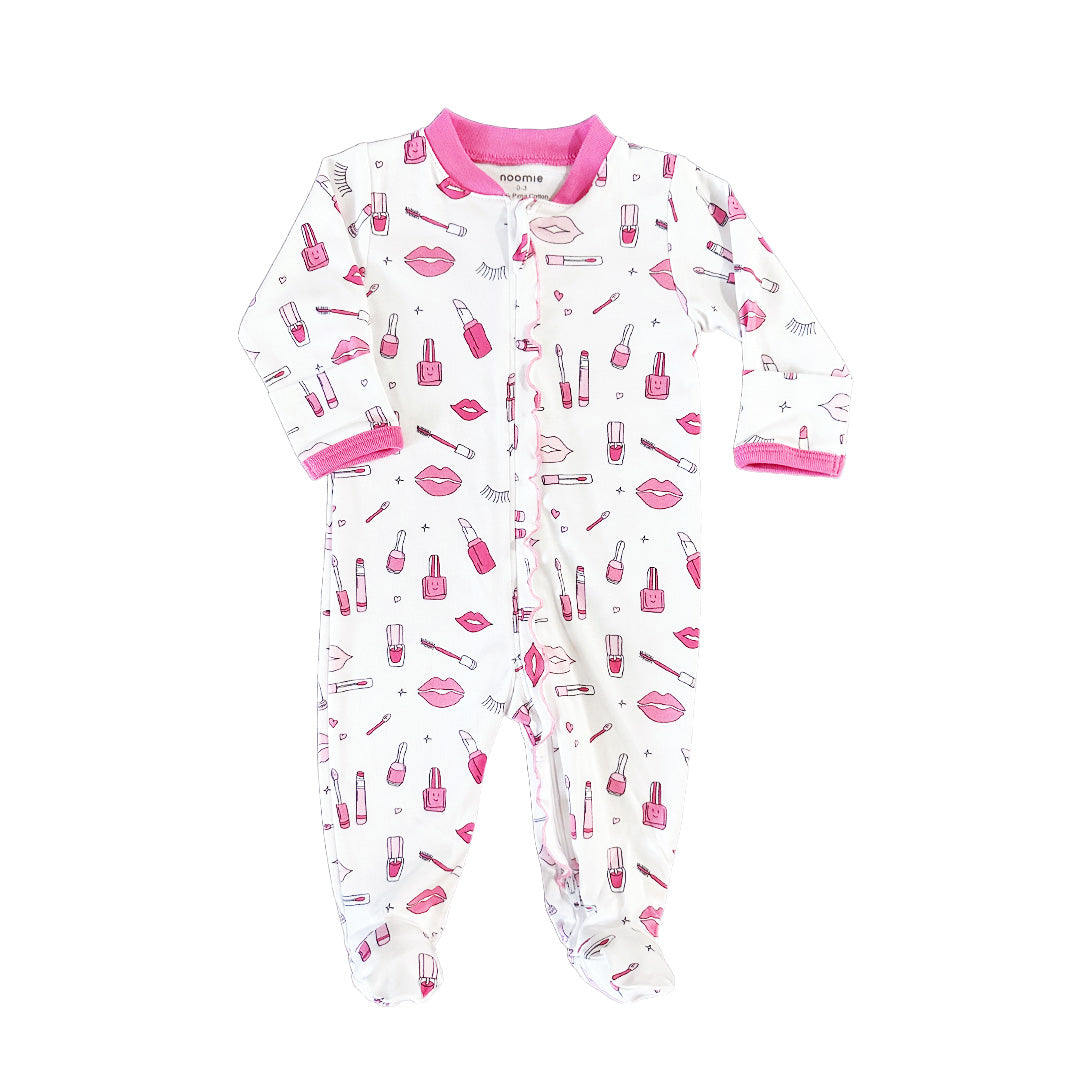 Zipper Footie Makeup