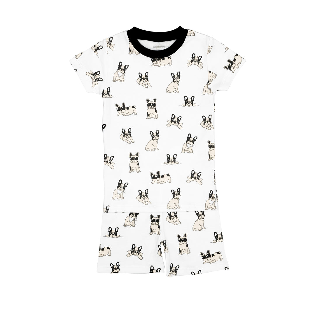Two Piece Pj SS/shorts French Bulldog