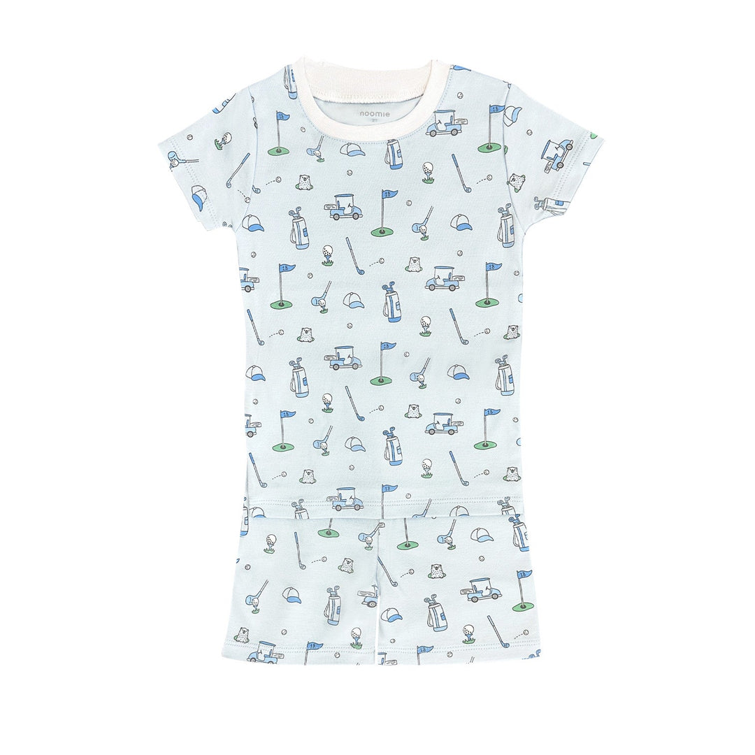 Two Piece PJ SS/ Shorts  Golf
