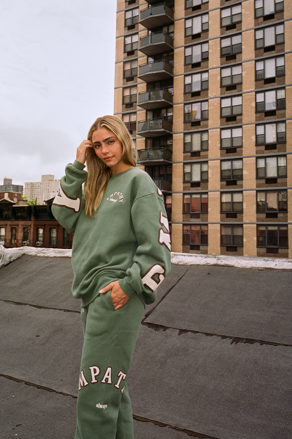 Empathy Always Olive Sweatpants