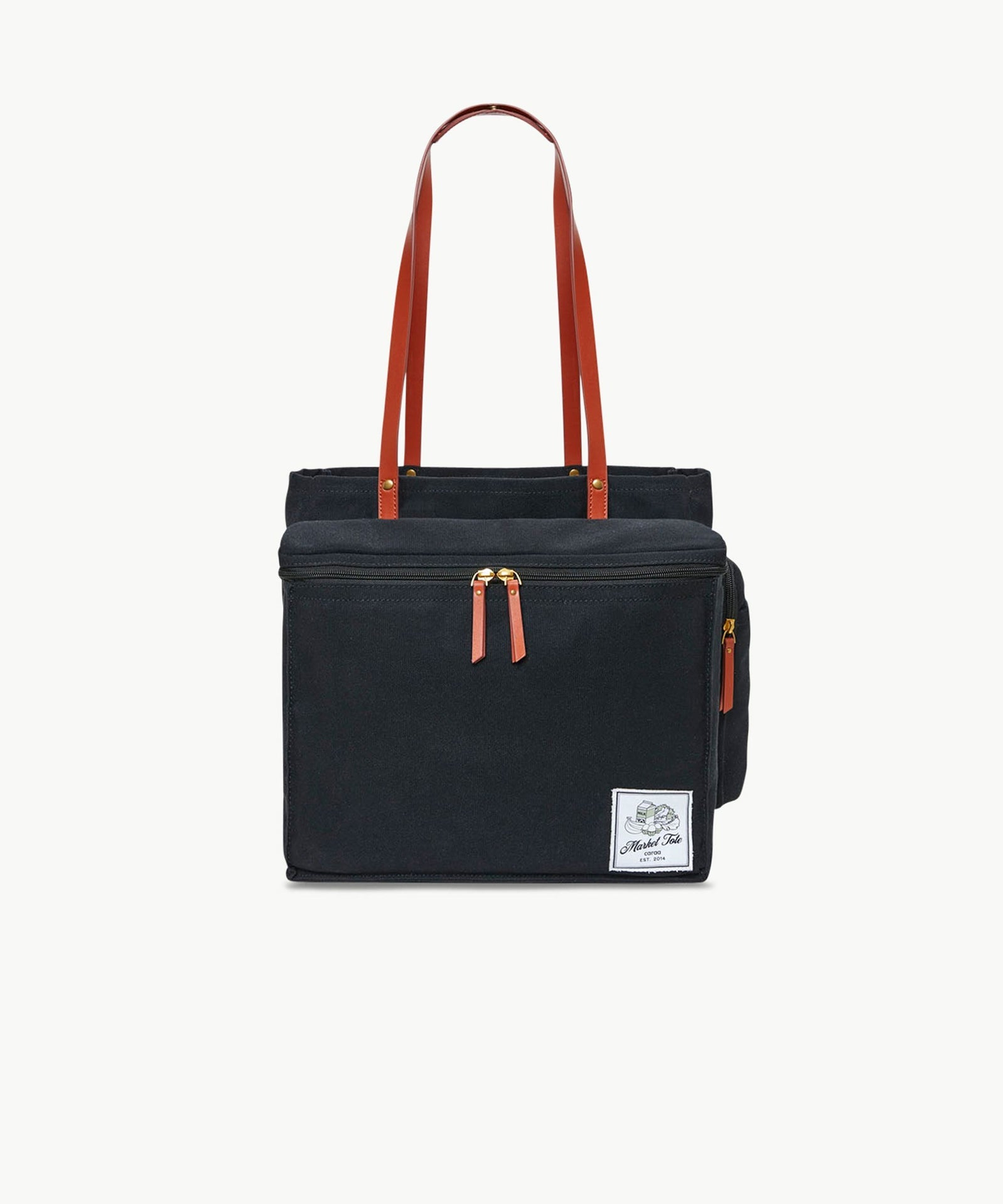 MARKET TOTE - RPET Canvas in Black