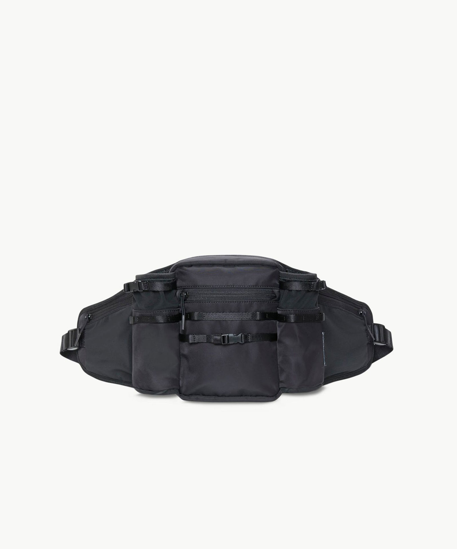 TRAVEL WAISTBAG - Nylon in Black