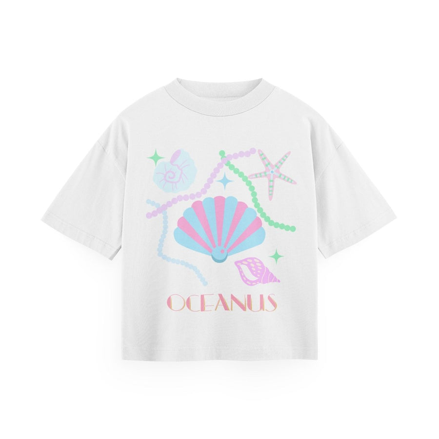 Concha White T-Shirt - will take 2-4 weeks to arrive