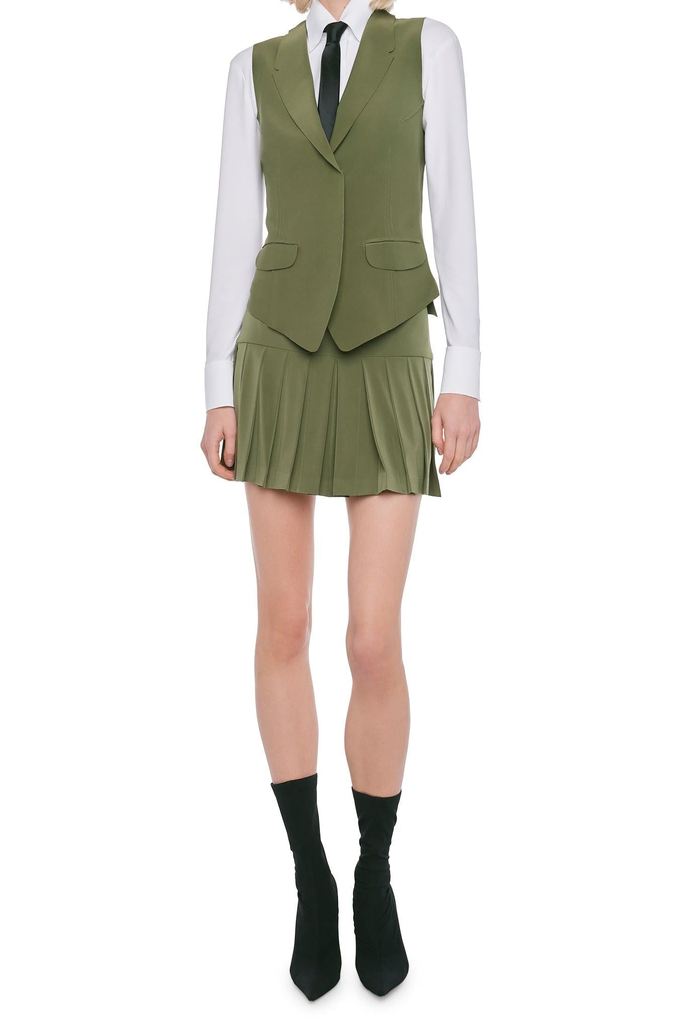 VEST WITH LAPEL