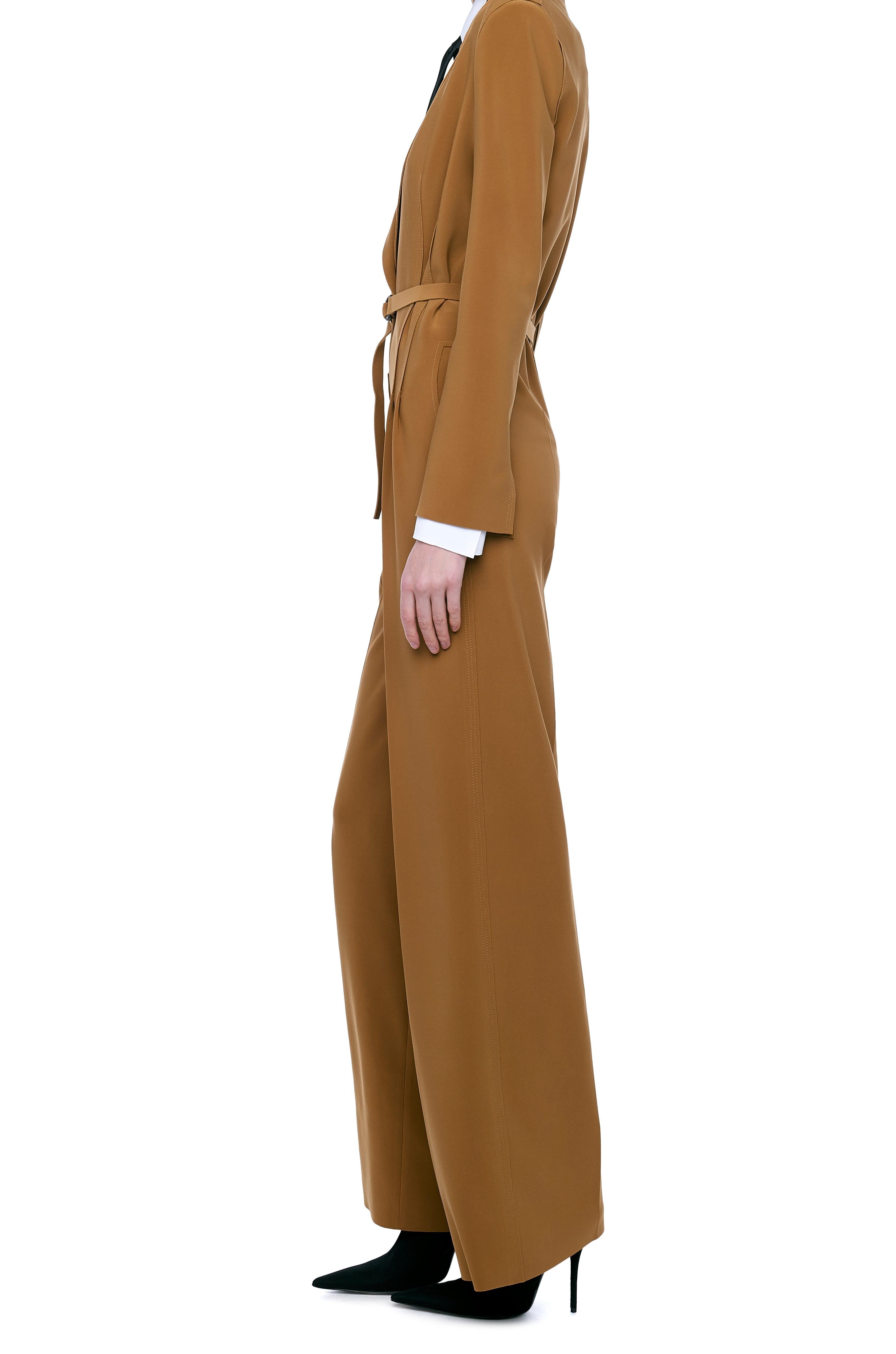 SINGLE BREASTED JUMPSUIT