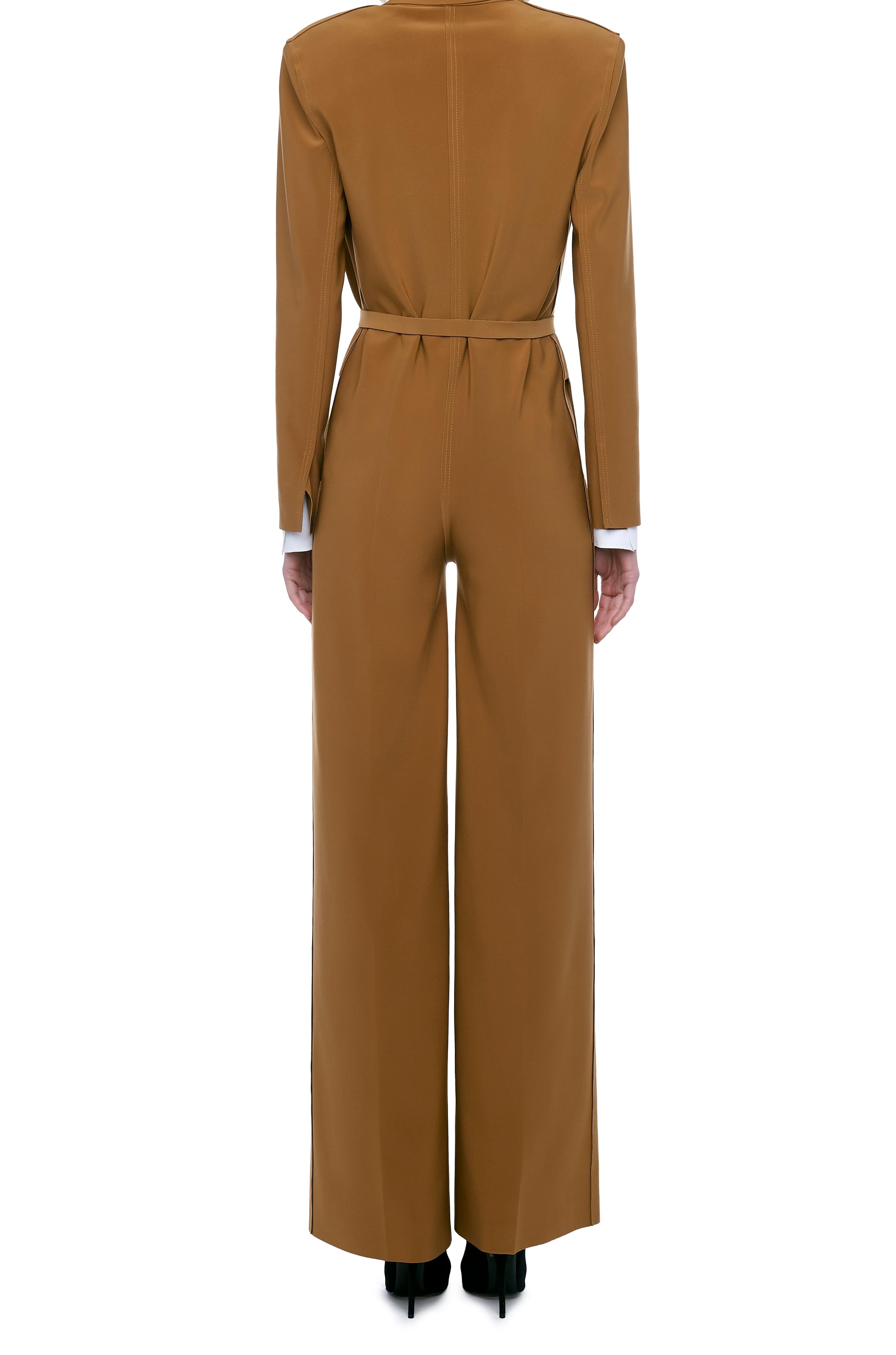 SINGLE BREASTED JUMPSUIT