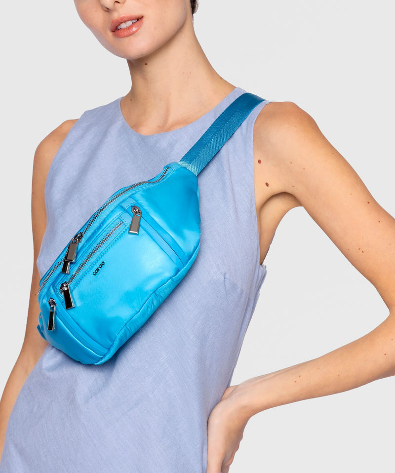 Sling Small Nylon In Cerulean