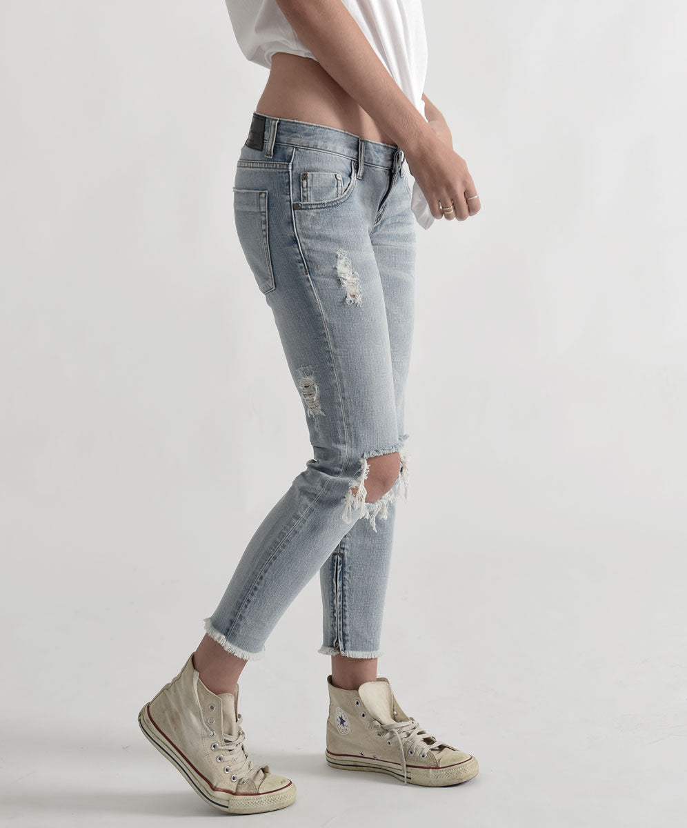 Freebirds Low Waist Rigid Skinny Denim Jeans - Hendrixe