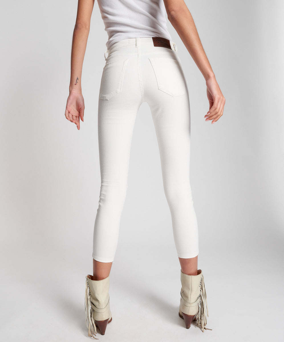 Freebirds Ii Low Waist Stretch Skinny Denim Jeans - True White