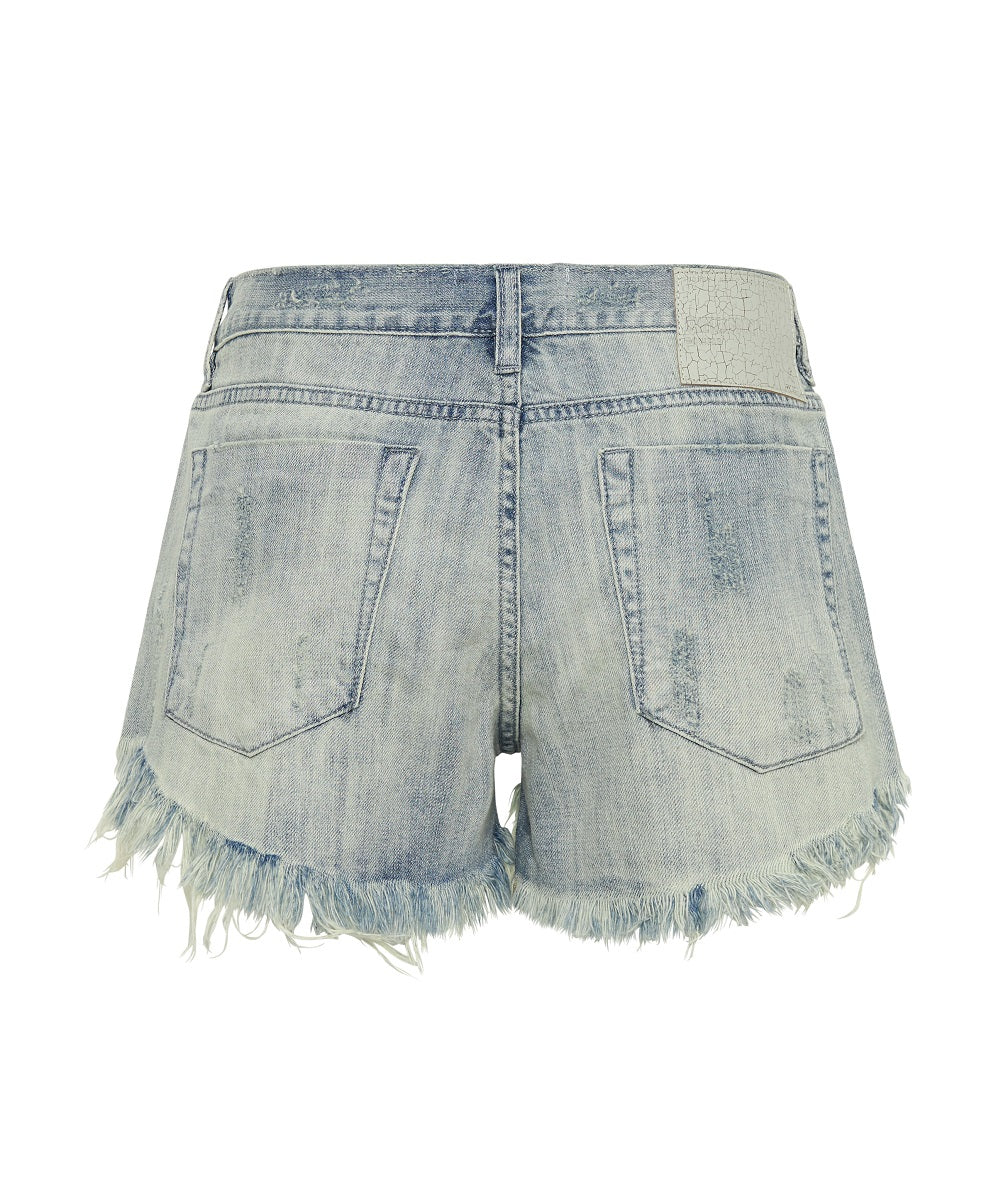 Bonitas Low Waist Denim Shorts - Diamonde