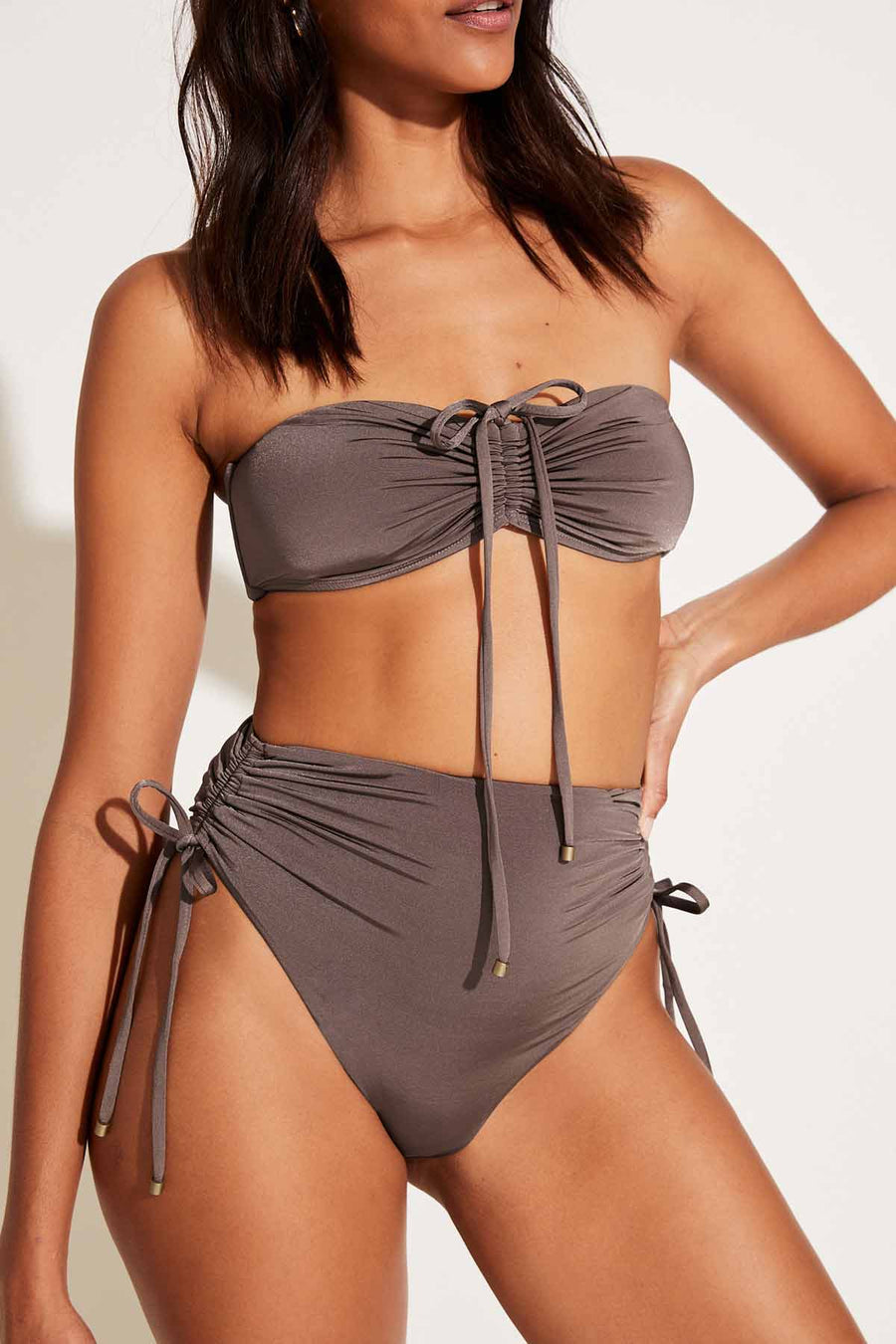 Gemma Ruched Bandeau Top