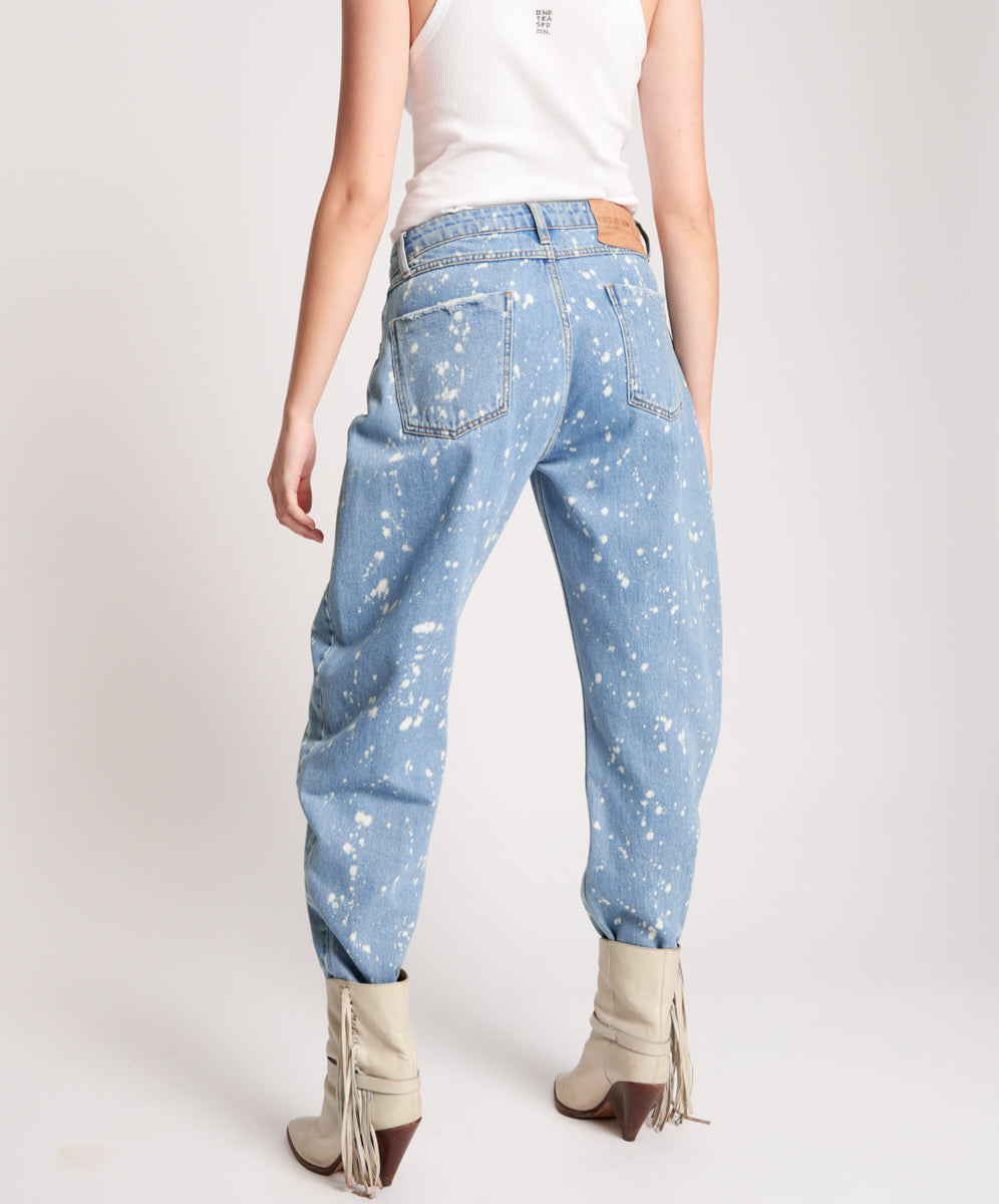 Crusaders High Waist Denim Jeans - Royal Salt