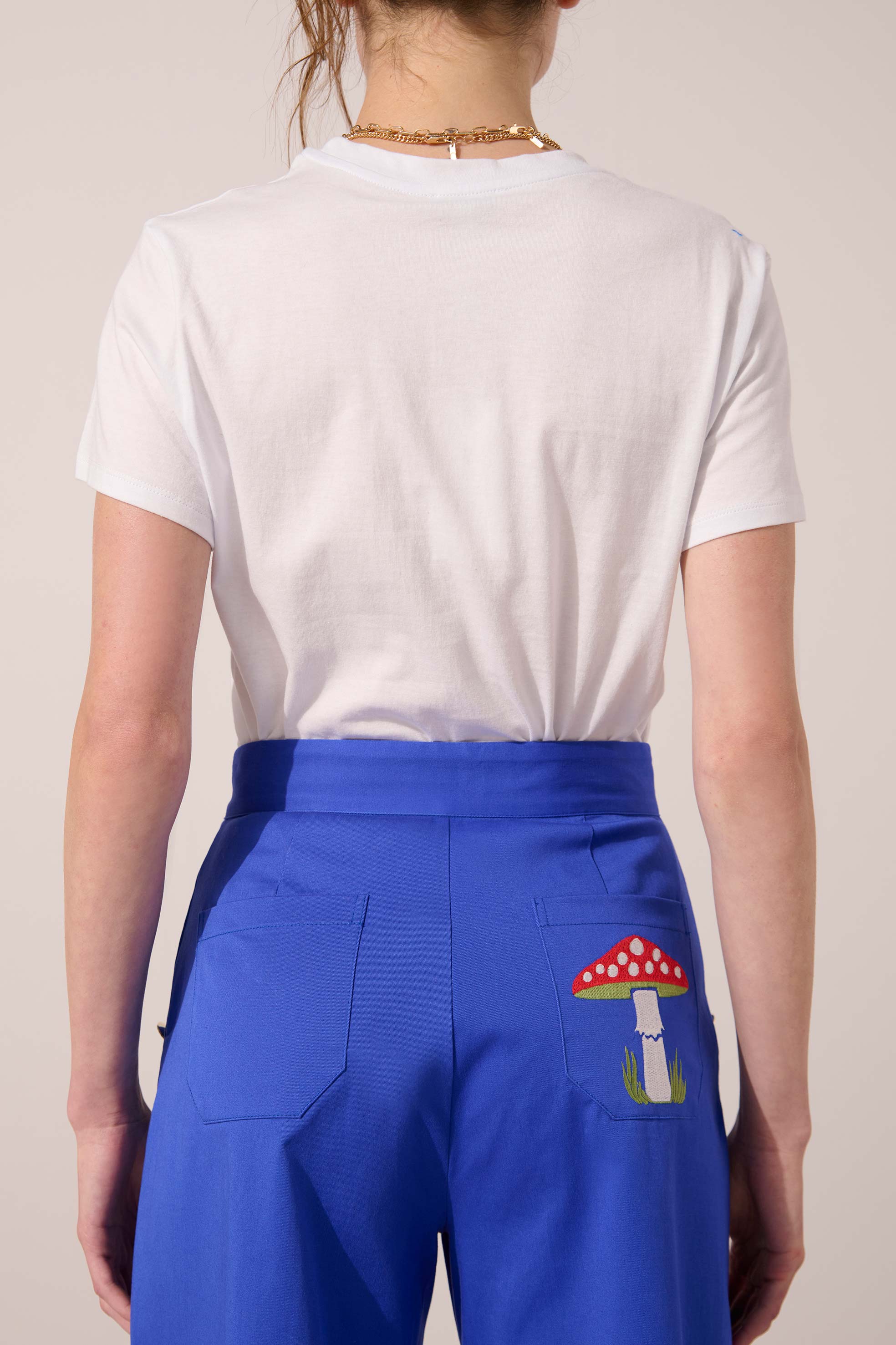 Image of product named white rabbit t shirt by Paolita London