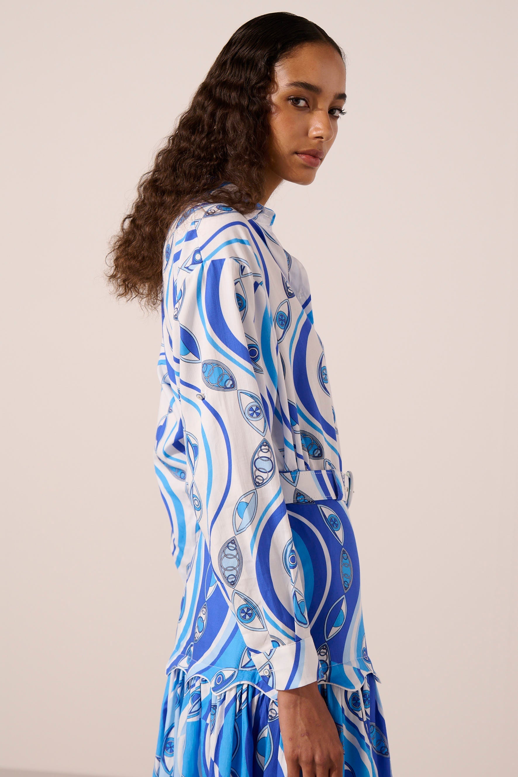 Image of product named ocean eyes shirt by Paolita London