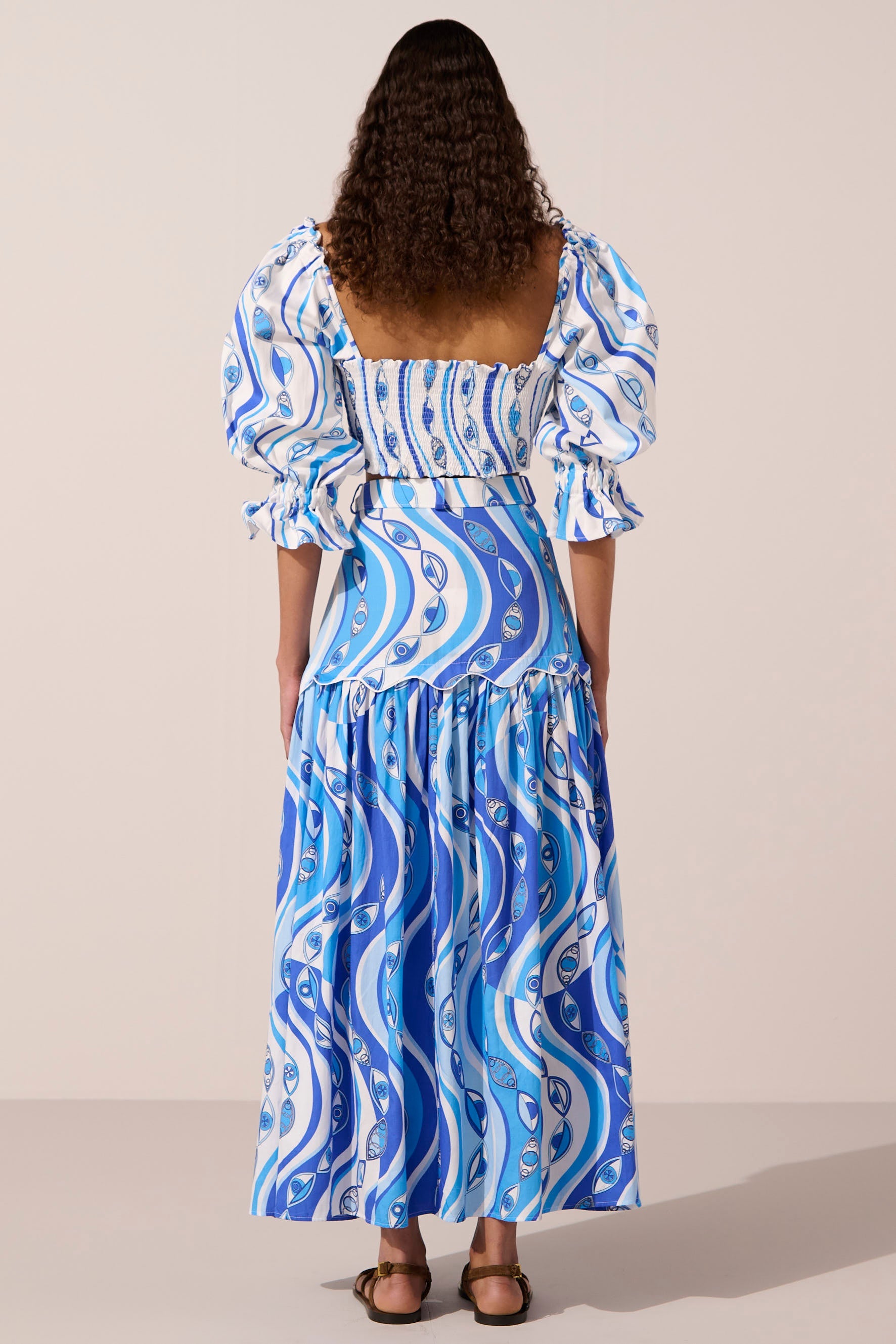 Image of product named ocean eyes ava top by Paolita London