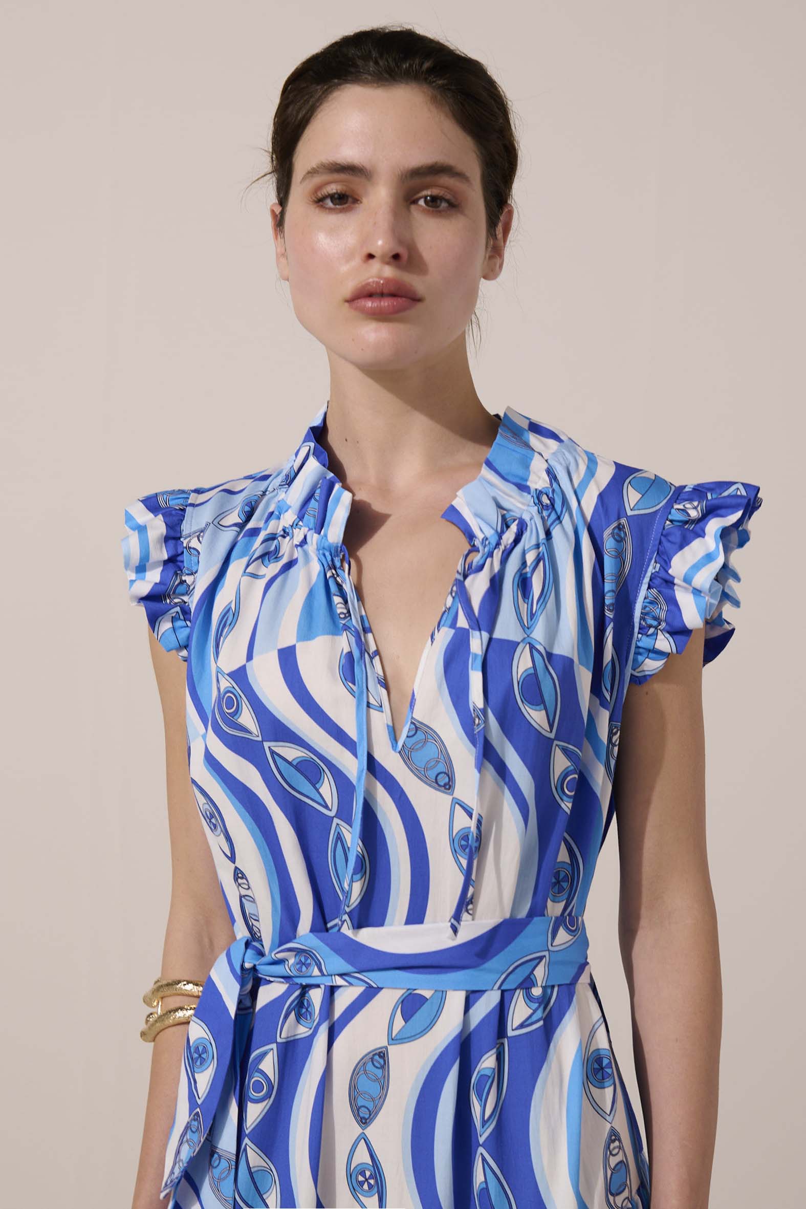 Image of product named ocean eyes juno dress by Paolita London