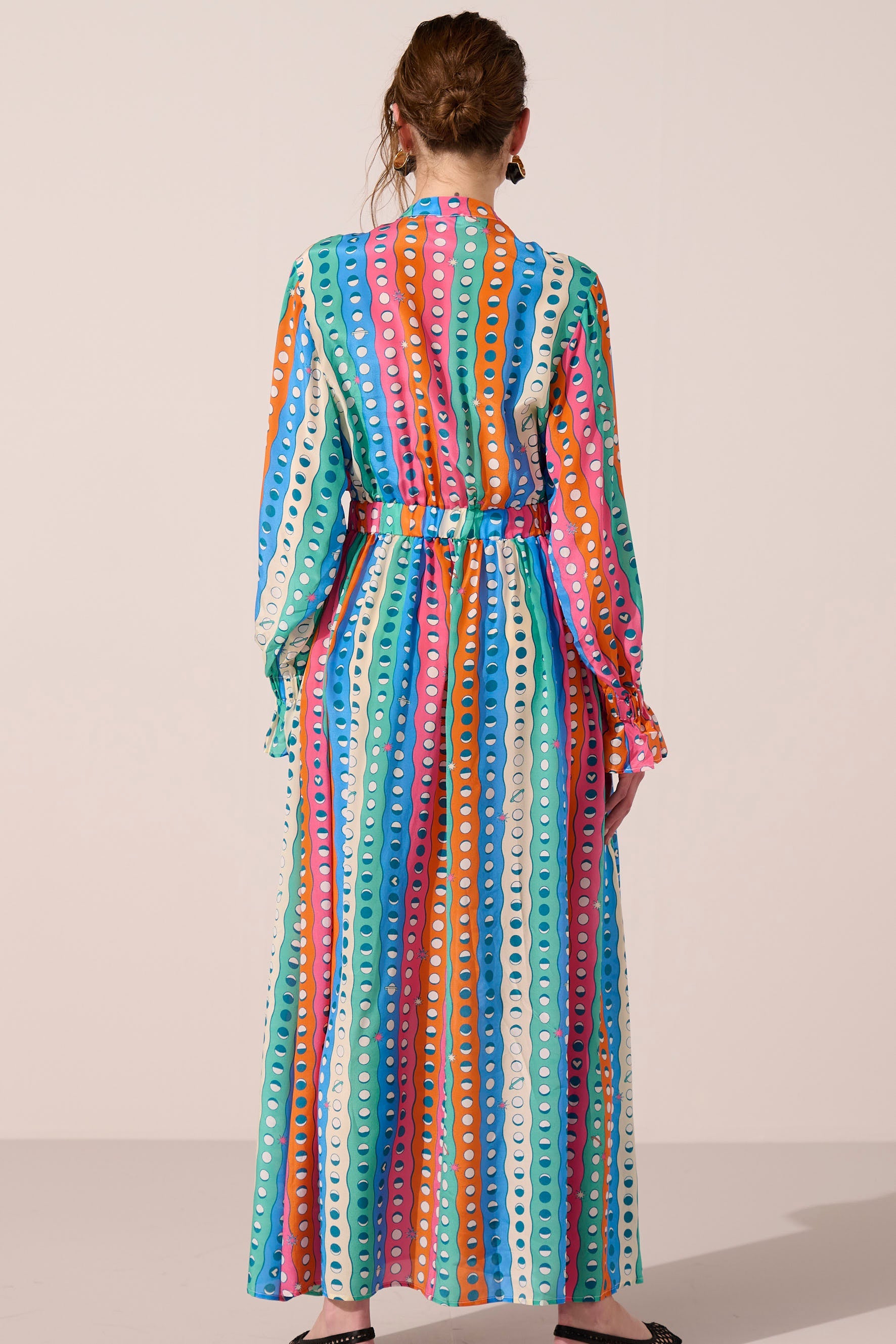 Image of product named moonshine silk mary jane dress by Paolita London