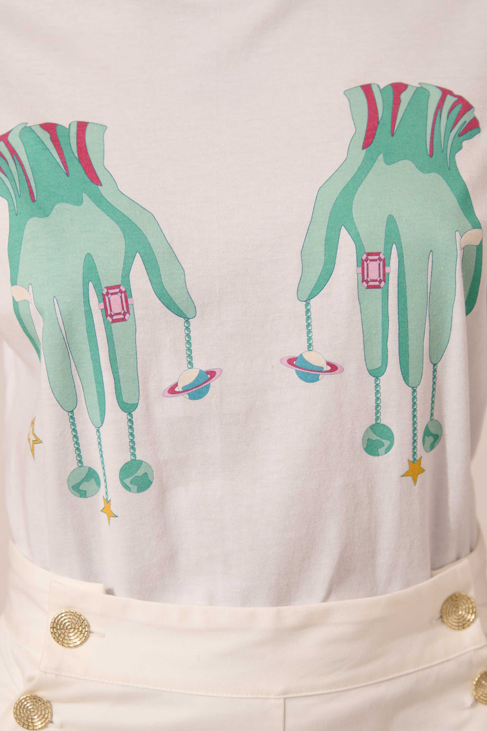 Image of product named astroelevator t shirt by Paolita London