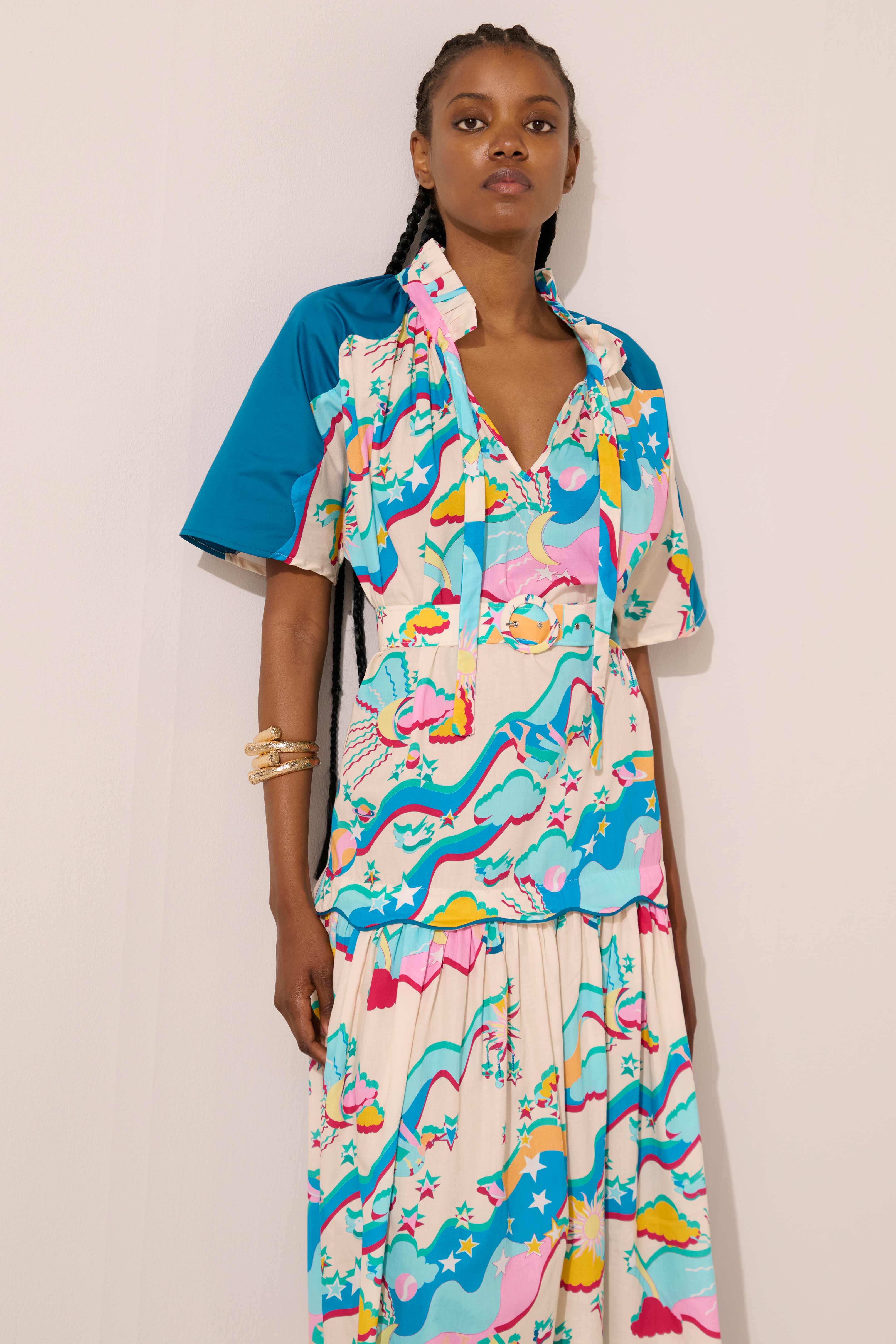 Image of product named astroelevator jude dress by Paolita London