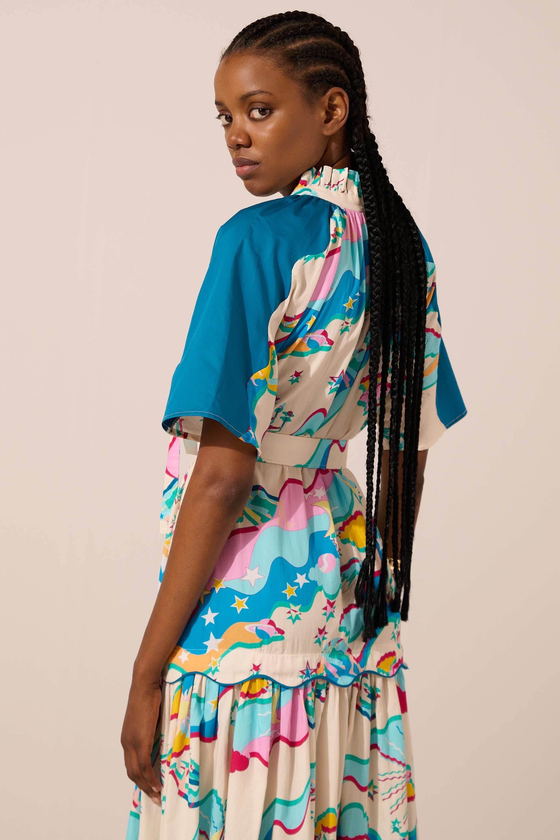 Image of product named astroelevator jude dress by Paolita London