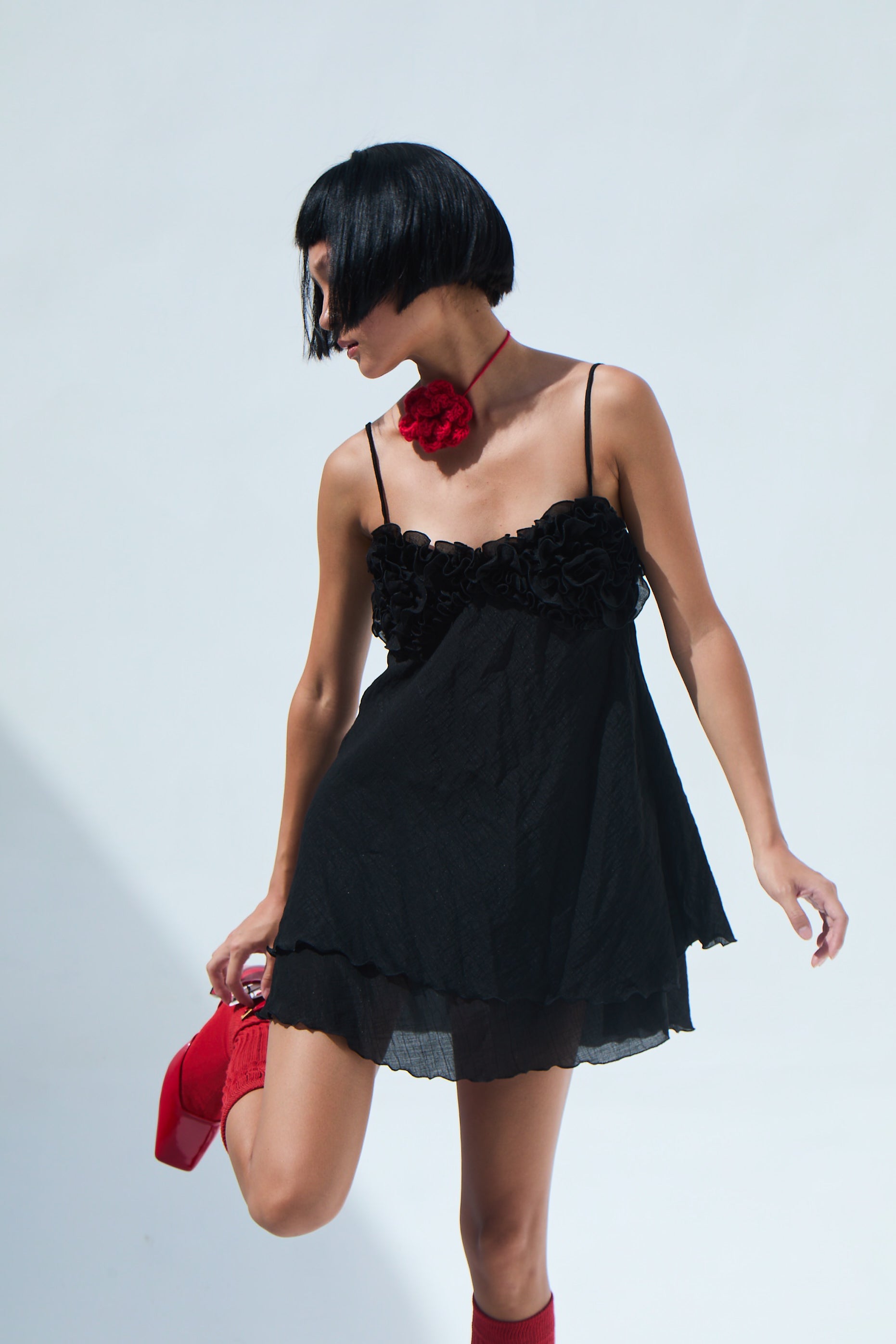 Anturio Ruffle Dress