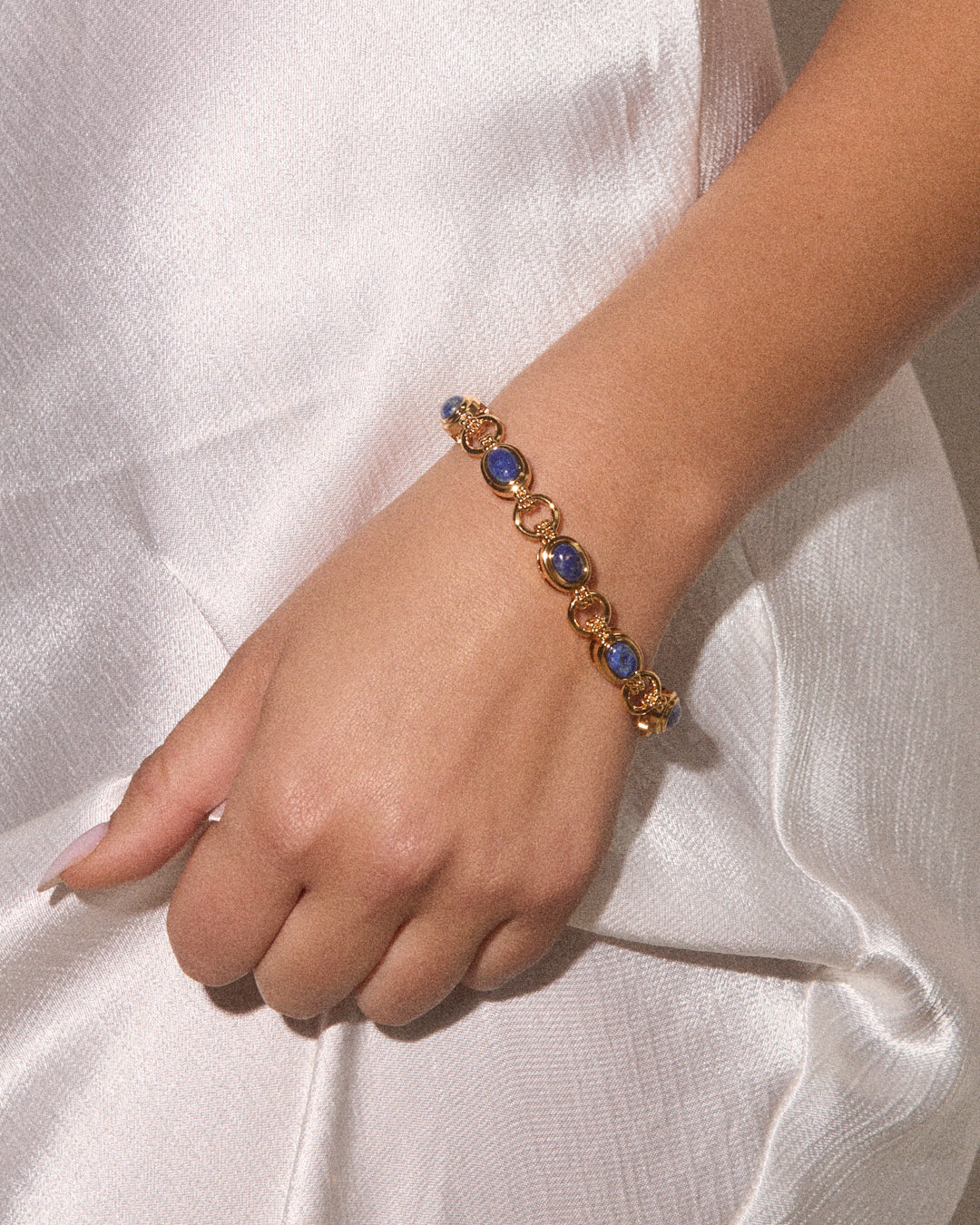 The Lapis Link Bracelet