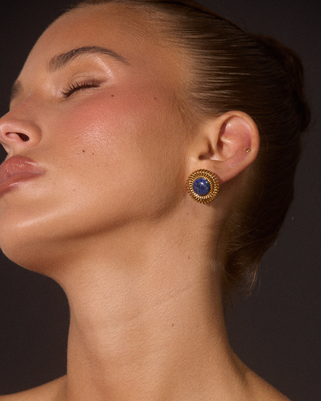 The Lapis Spirale Studs