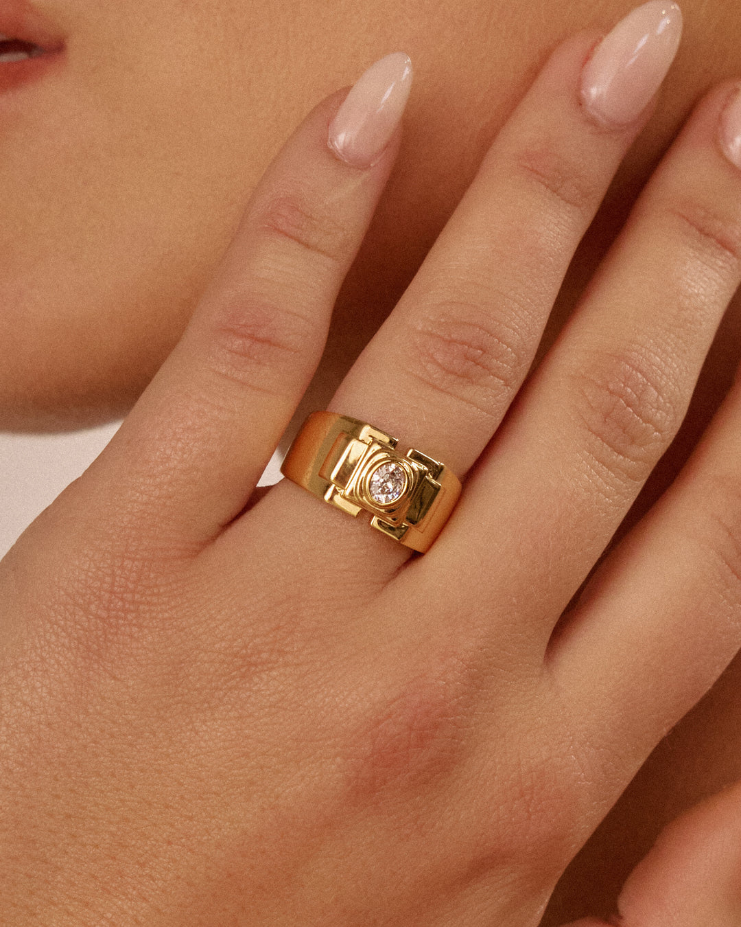 The Déco Statement Ring