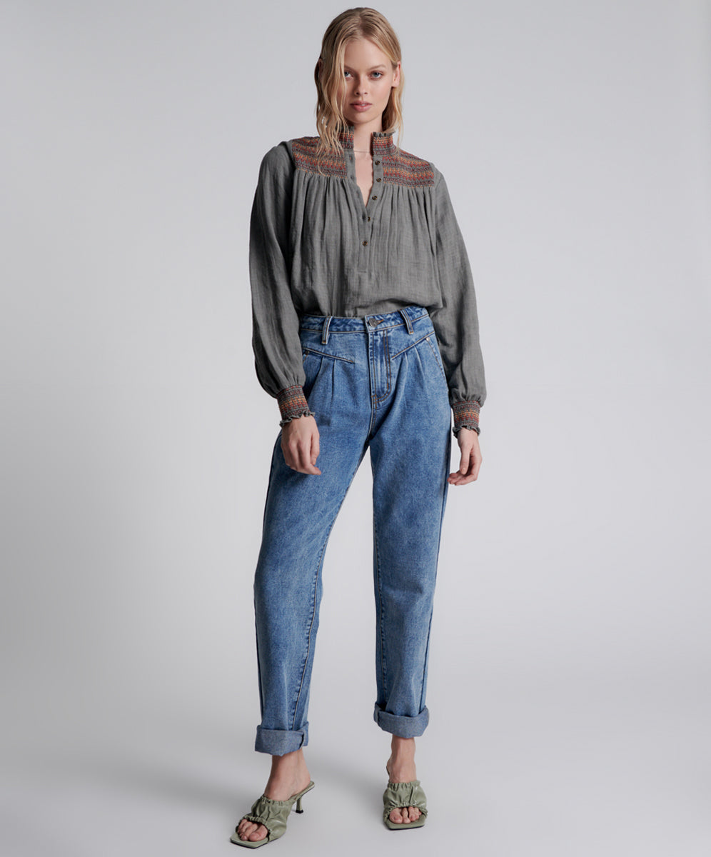 Streetwalkers High Waist 80S Fit Denim Jeans - Hollywood