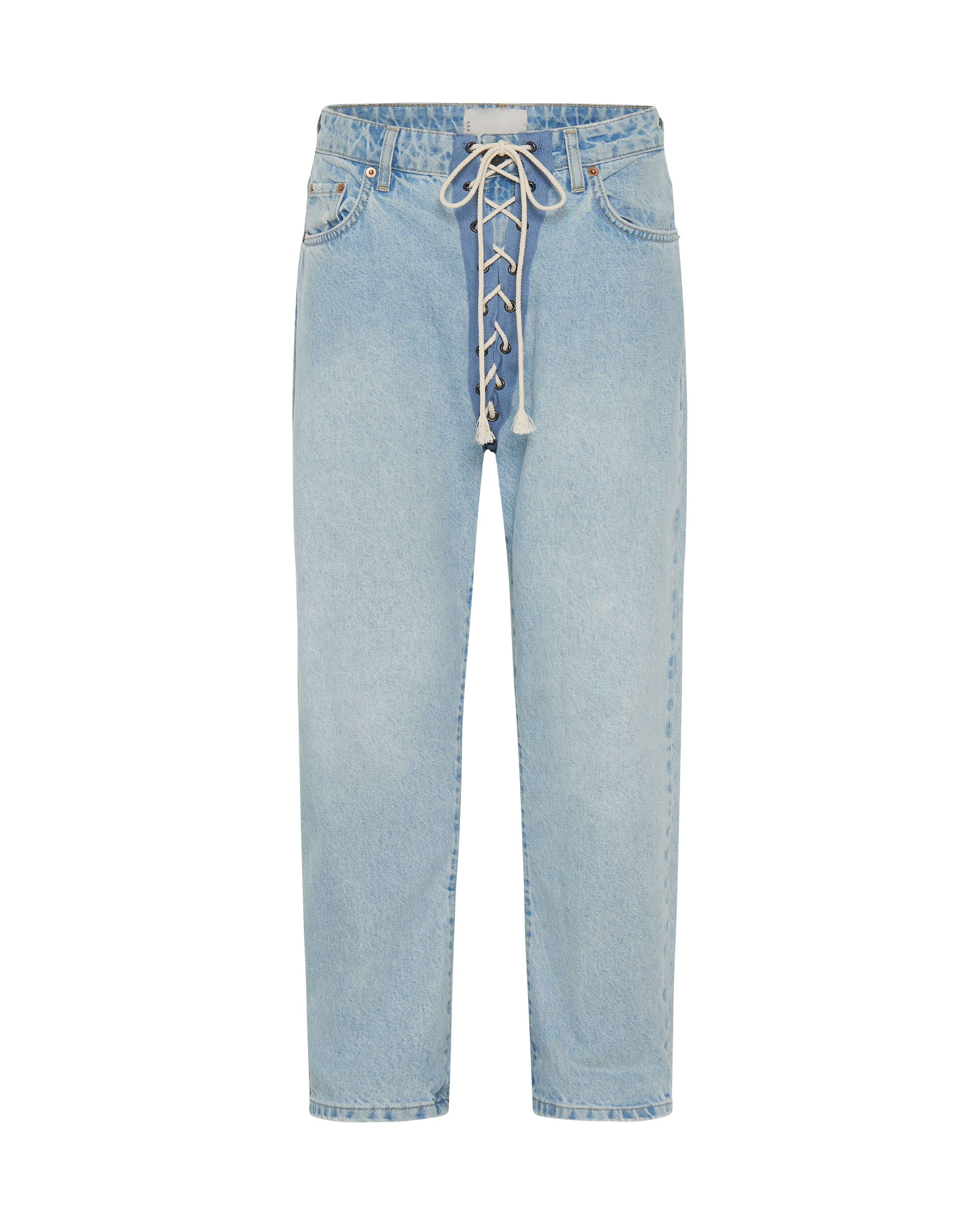 Bandits Low Waist Boyfriend Denim Jeans - Best Blue