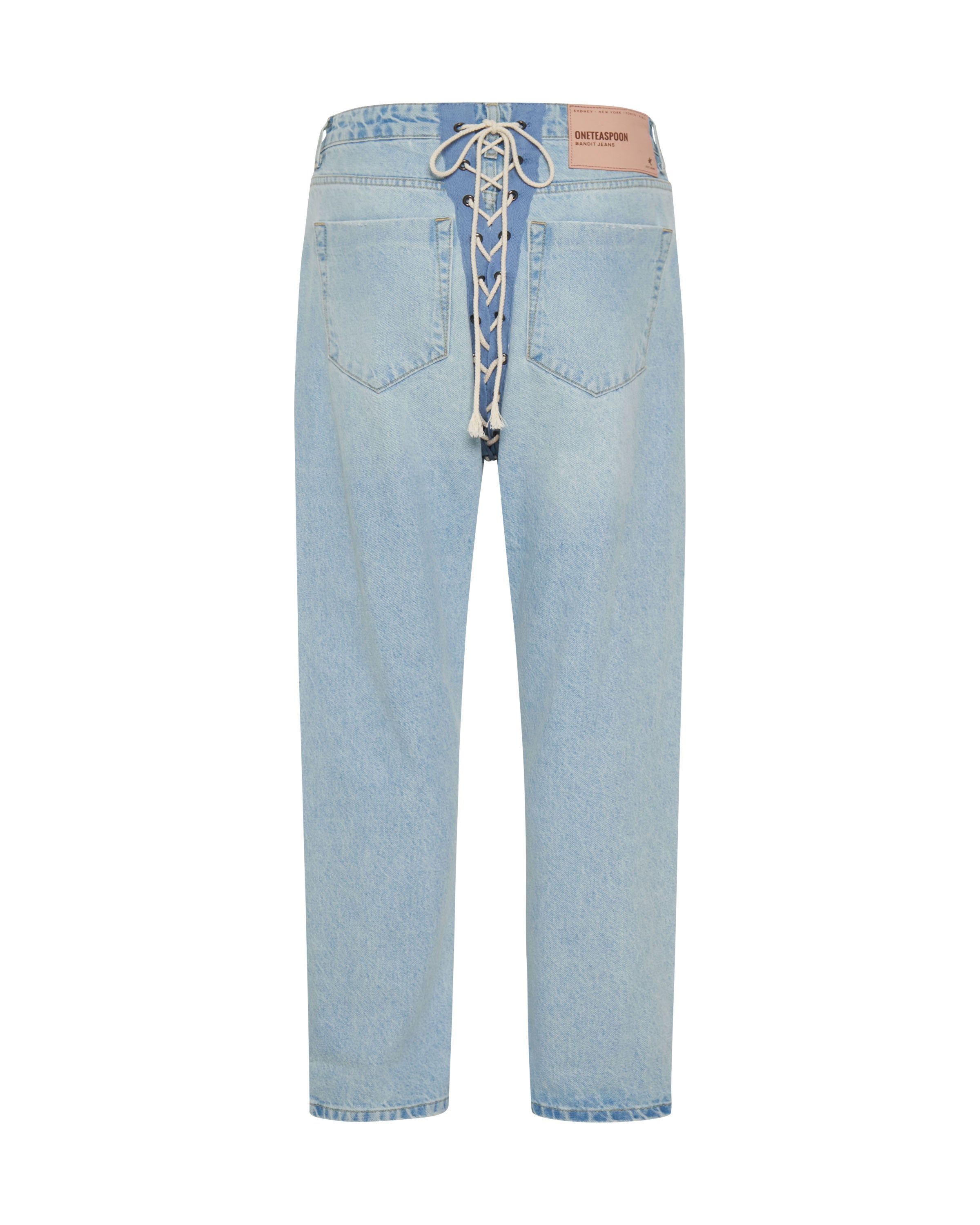 Bandits Low Waist Boyfriend Denim Jeans - Best Blue