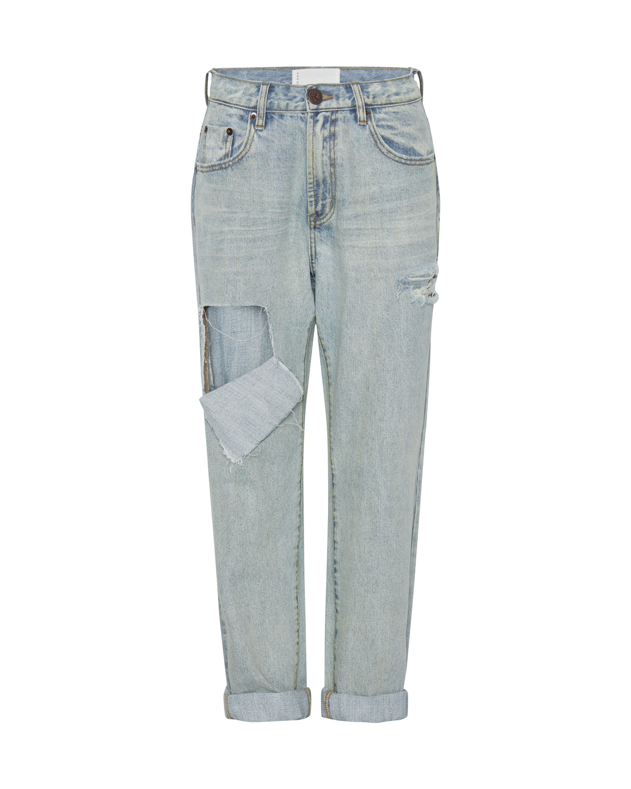 1982S High Waist Balloon Denim Jeans - Kansas Blue