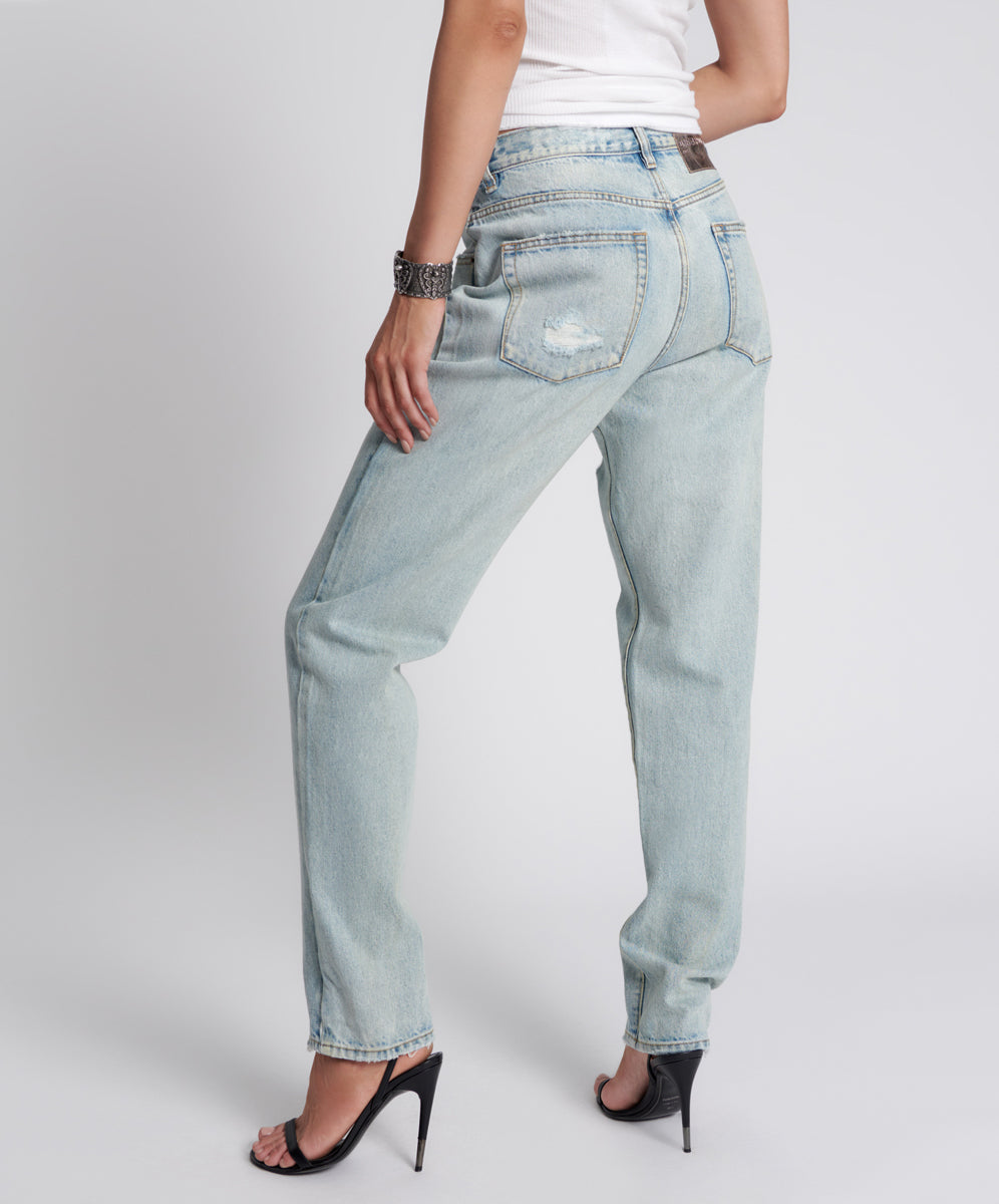 1982S High Waist Balloon Denim Jeans - Kansas Blue