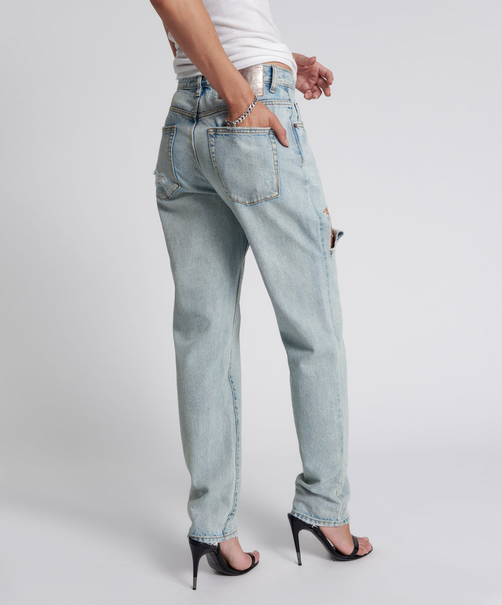 1982S High Waist Balloon Denim Jeans - Kansas Blue