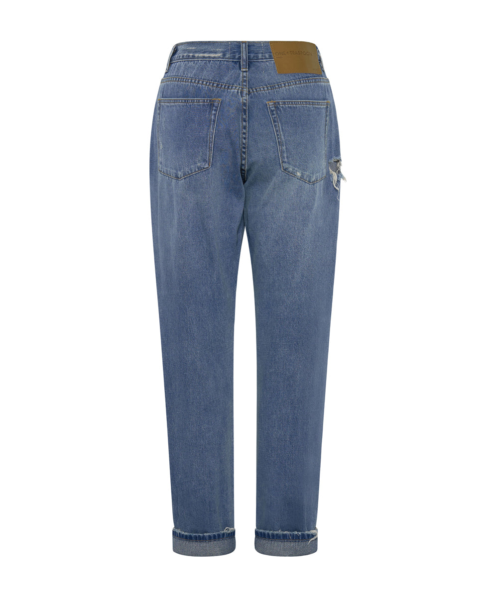 1982S High Waist Balloon Denim Jeans - Pacifica