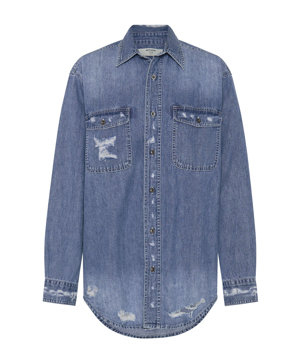 Western Denim Shirt - Pacifica