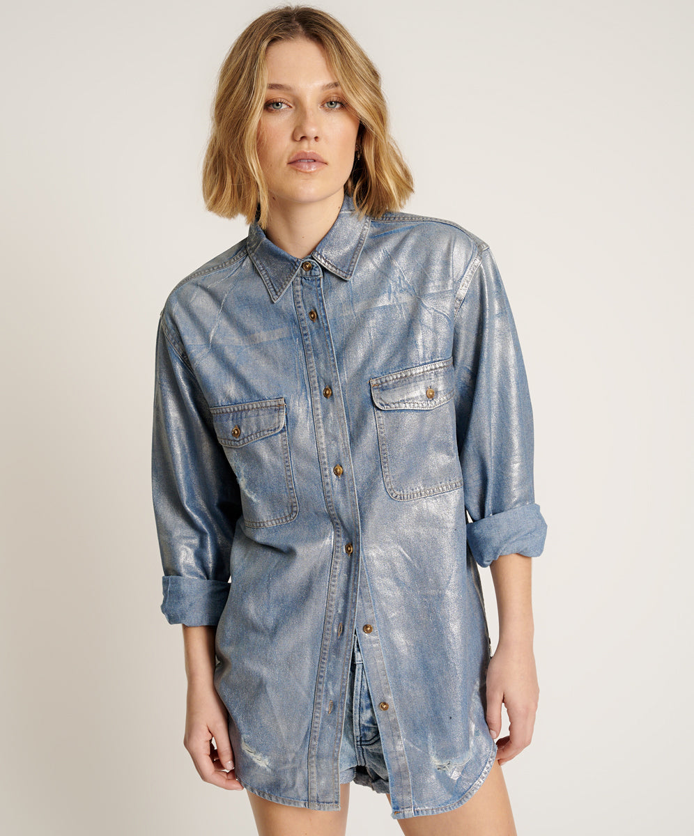 BLUE FUTURE EVERYDAY DENIM SHIRT