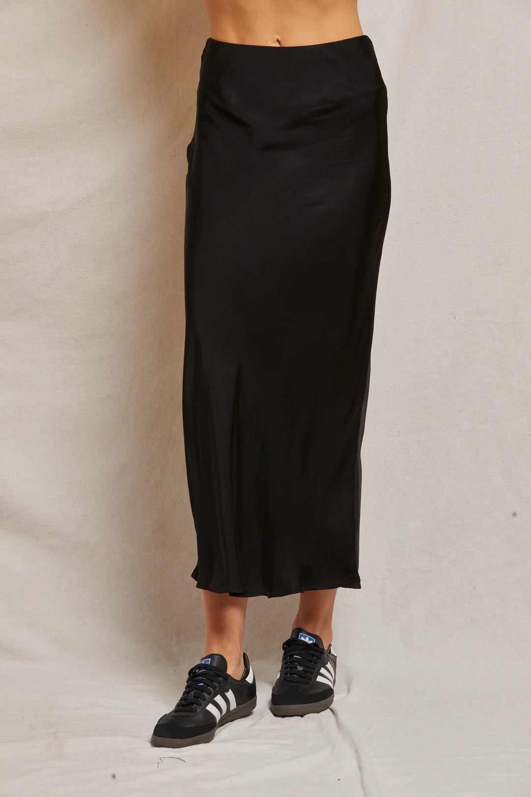 Bw81 - Genevieve - Satin Slip Skirt