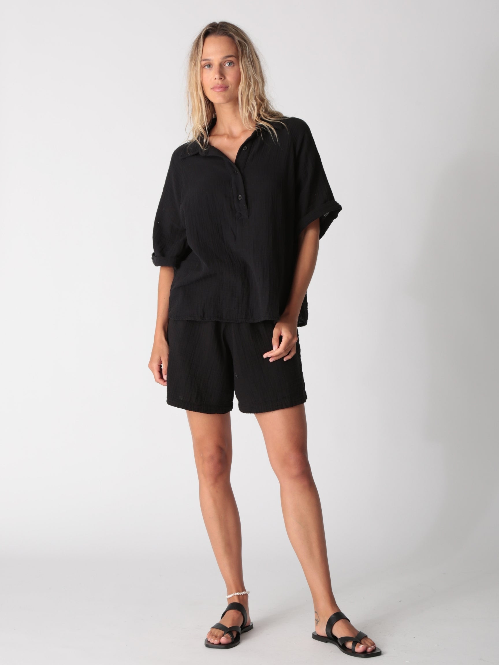 Kona Gauze Shorts - Onyx