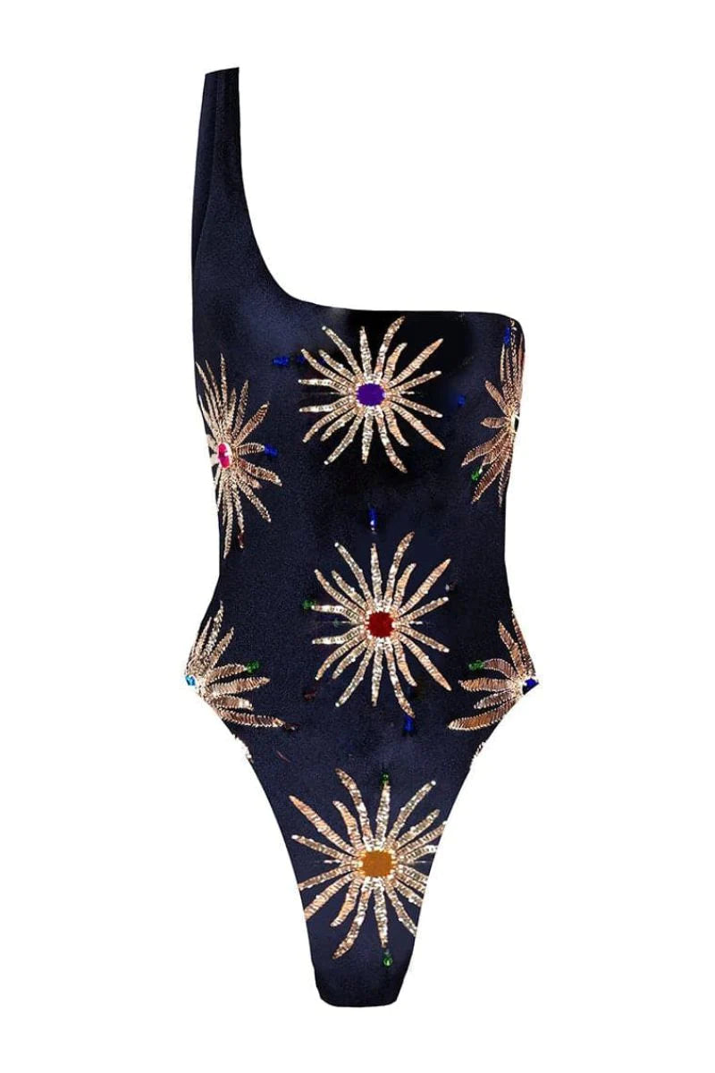 CALLIE ONE PIECE | BLACK VELVET