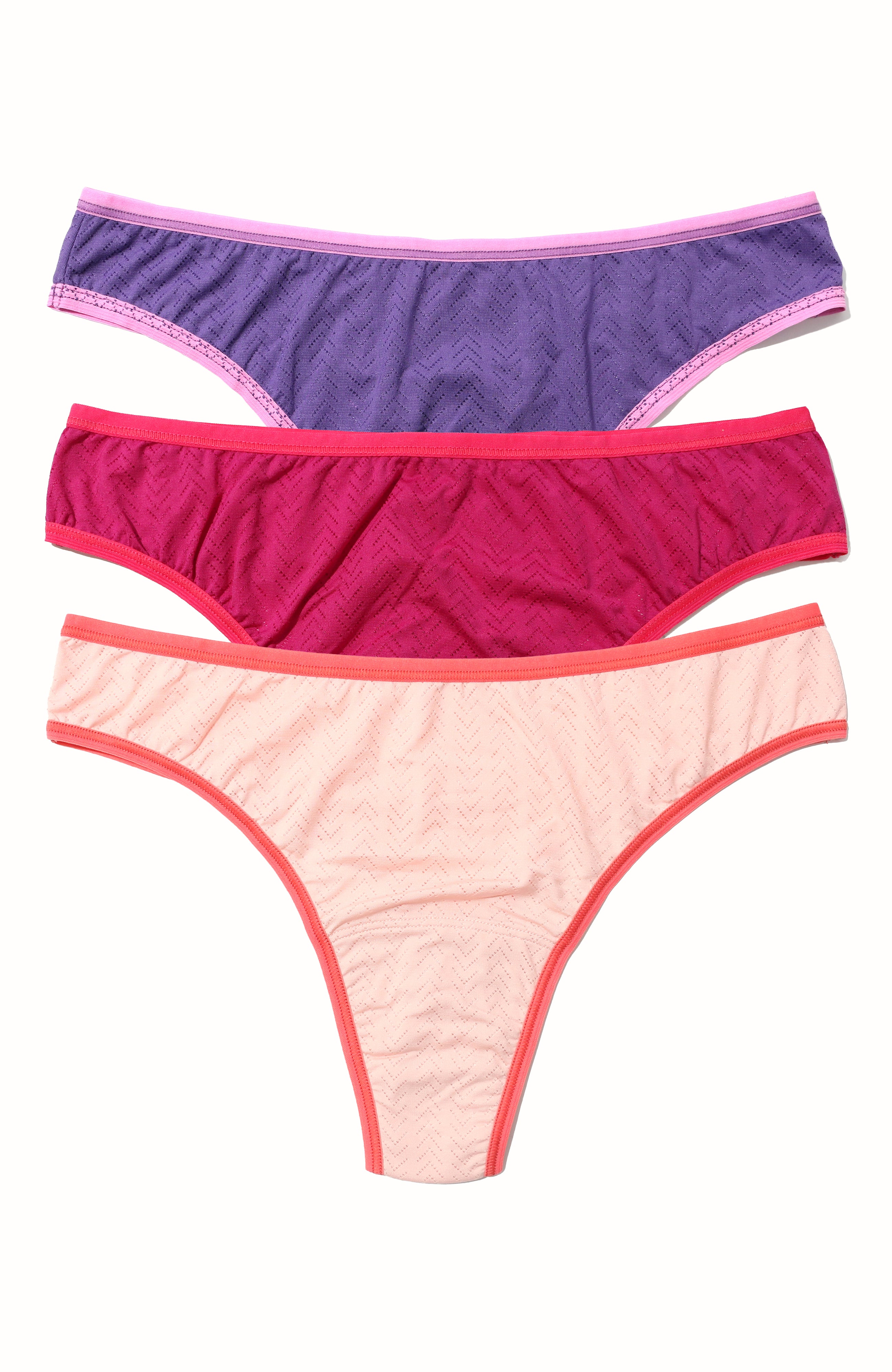 3pack Move Calm Natural Rise Thong