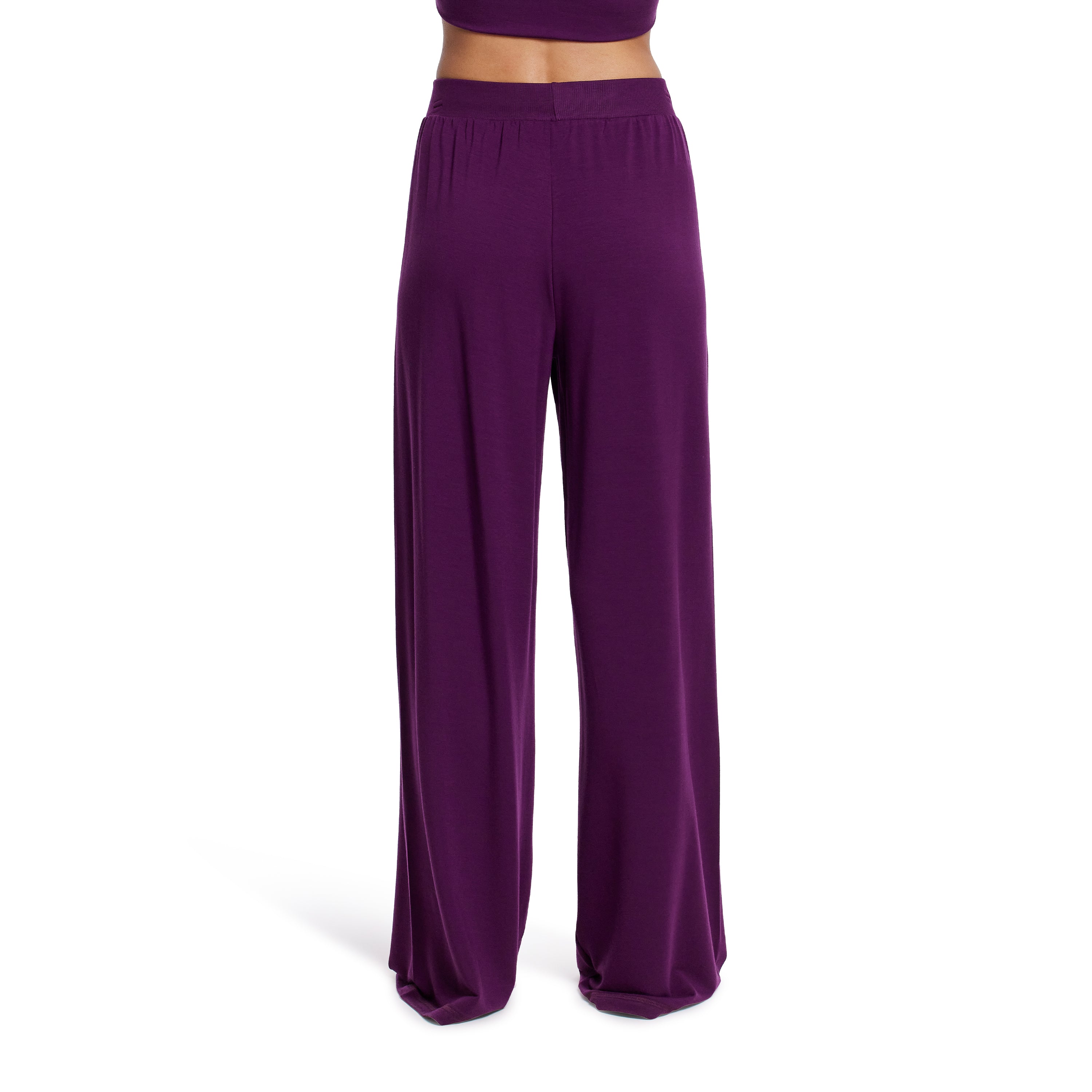 French Terry Wide Leg Pant