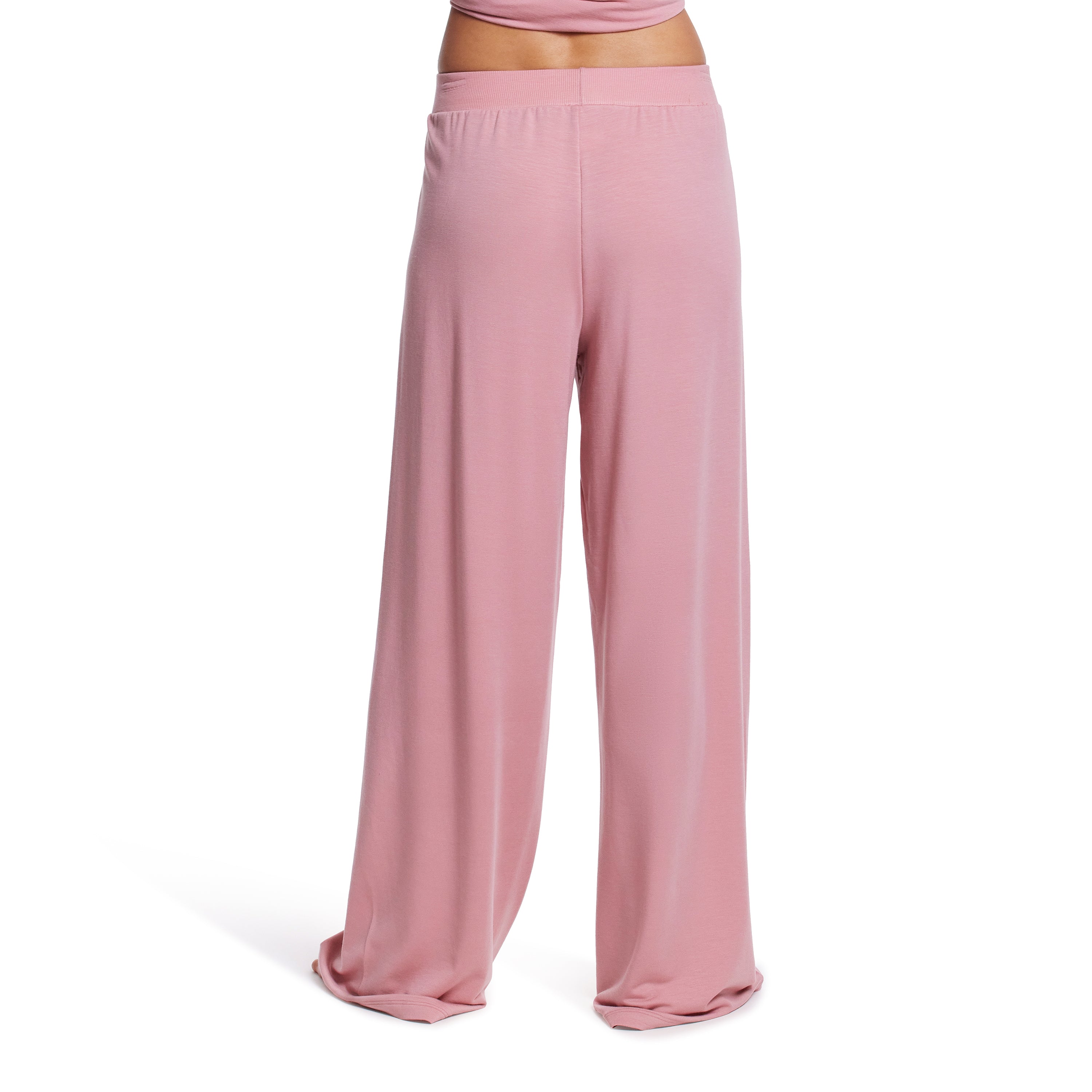 French Terry Wide Leg Pant